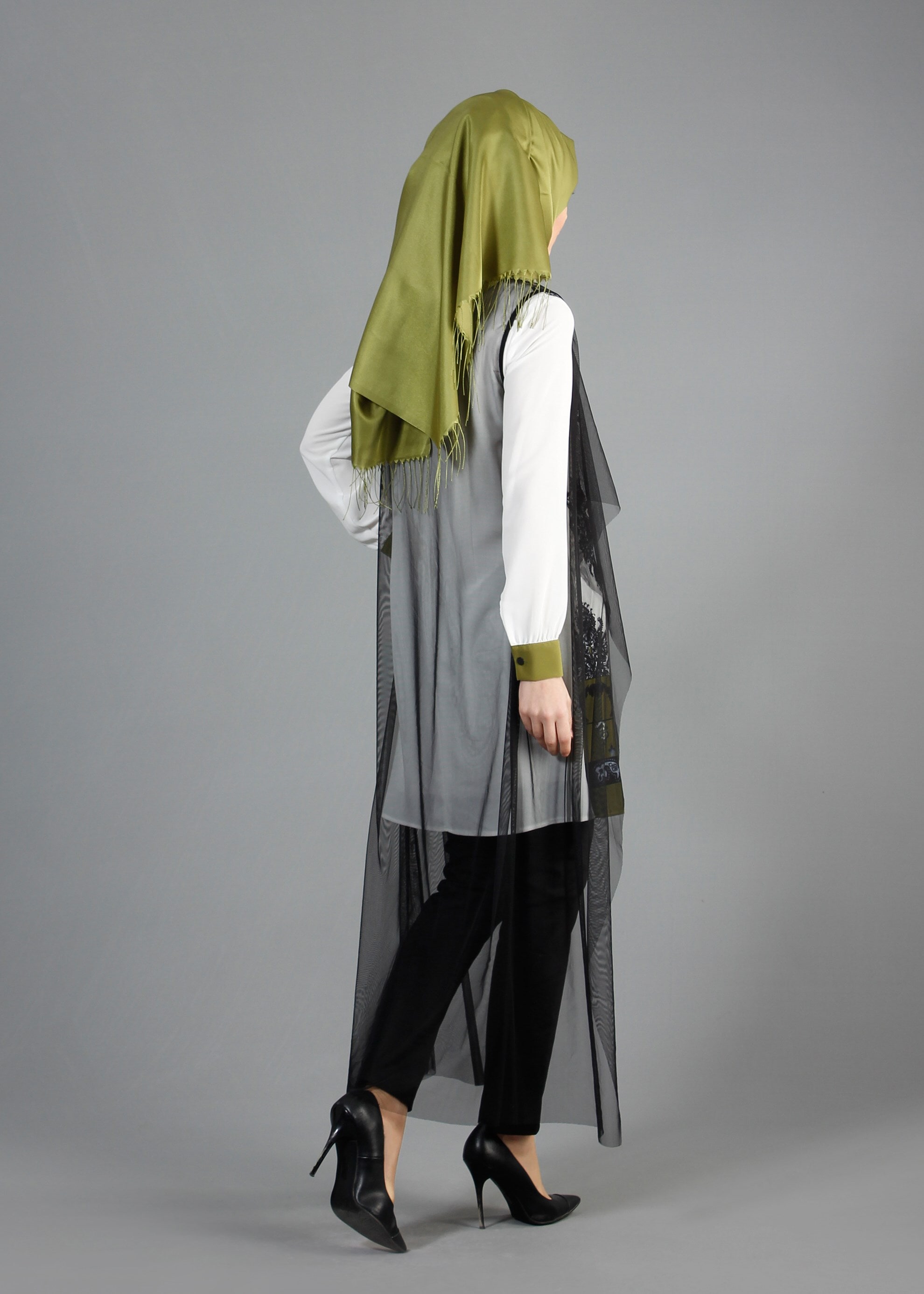 Tesettür giyim BEJ 4300 New Loren 2&prime;li Tesettür Tunik 38/46