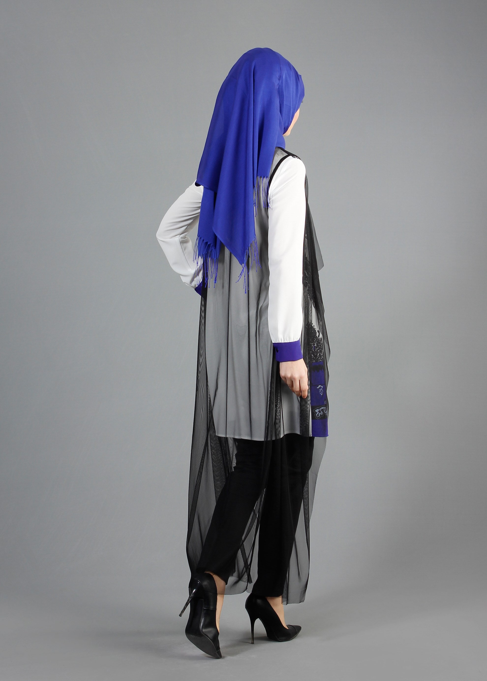 Tesettür giyim BEJ 4300 New Loren 2&prime;li Tesettür Tunik 38/46