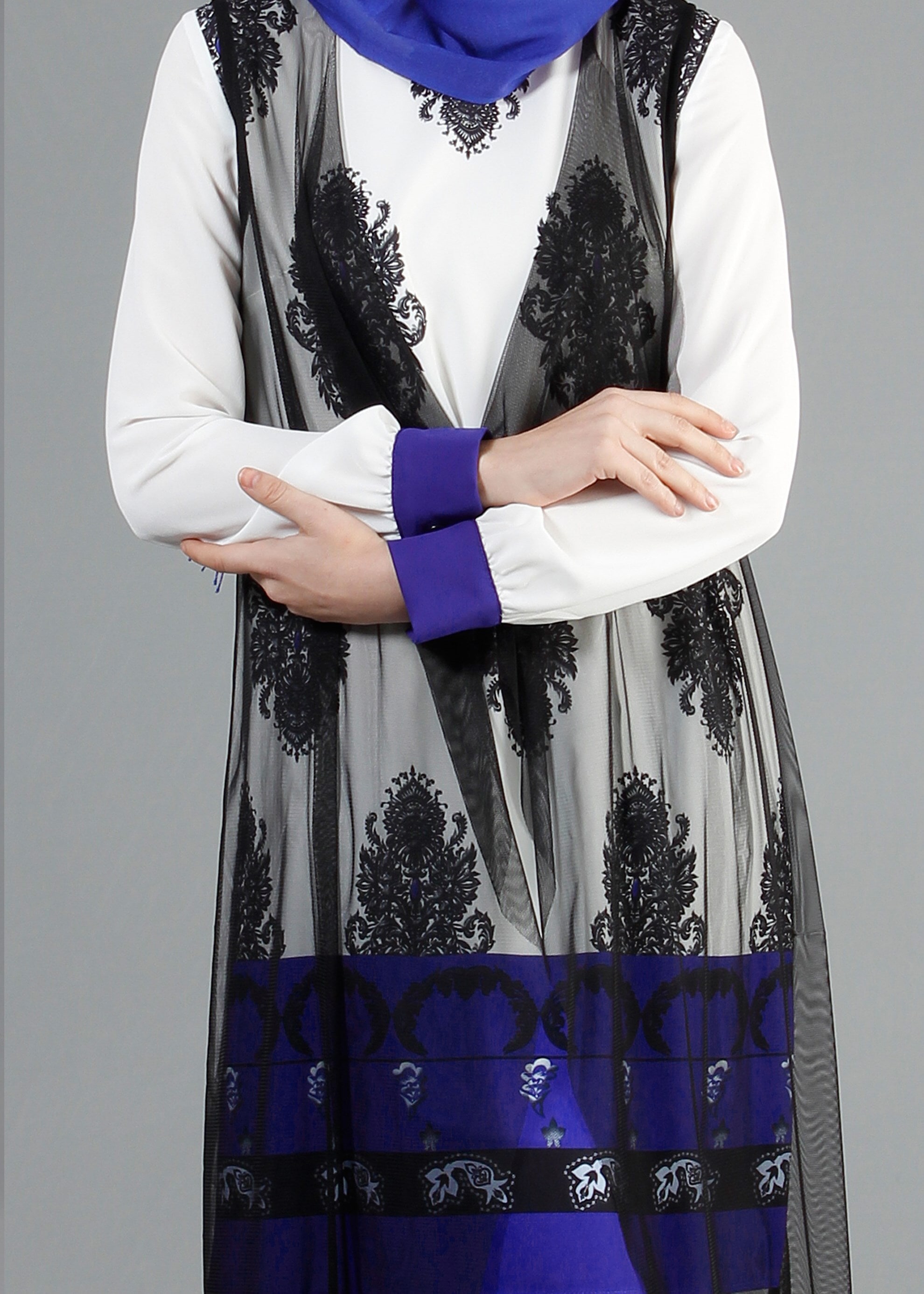 Tesettür giyim BEJ 4300 New Loren 2&prime;li Tesettür Tunik 38/46