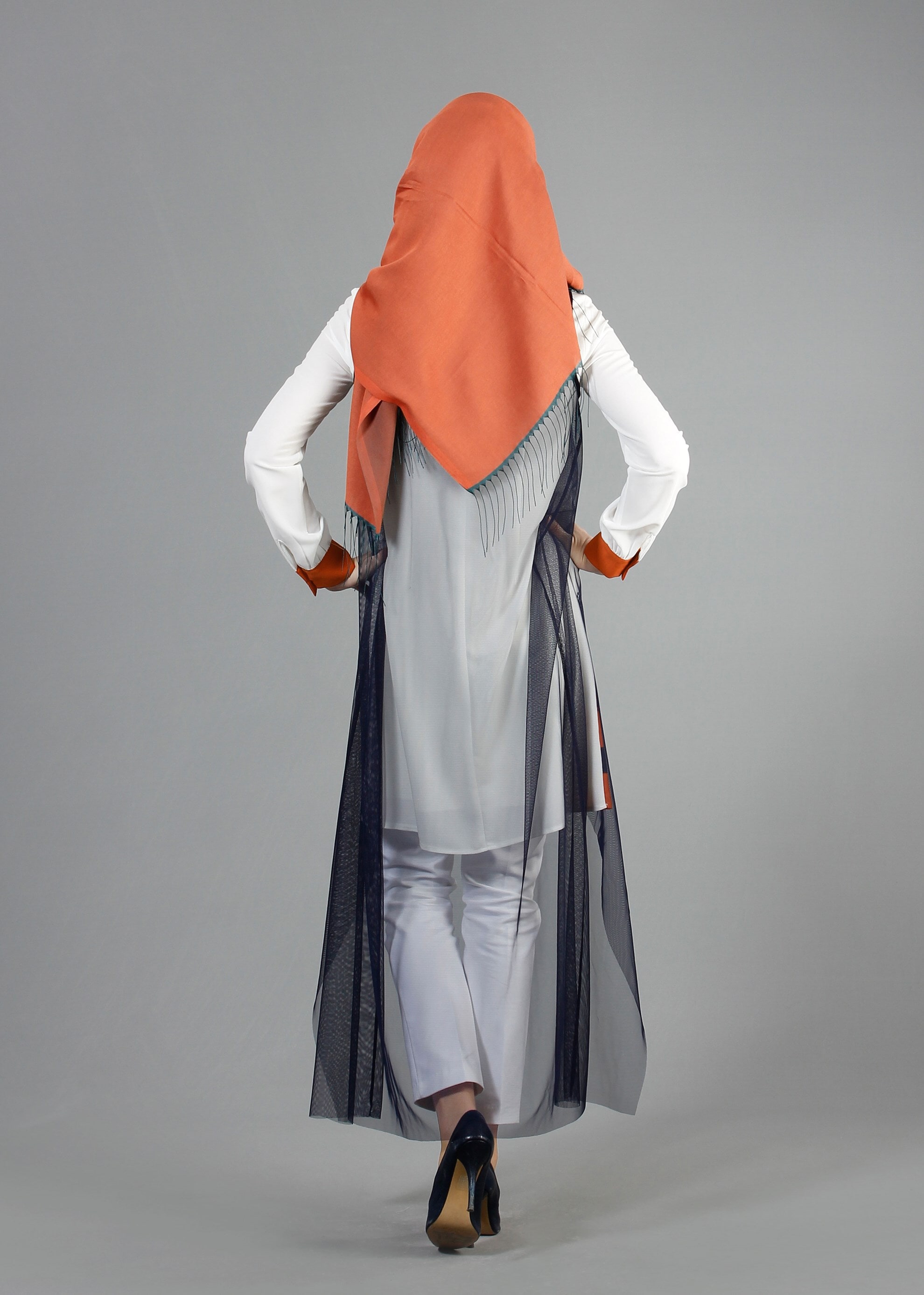 Tesettür giyim BEJ 4300 New Loren 2&prime;li Tesettür Tunik 38/46