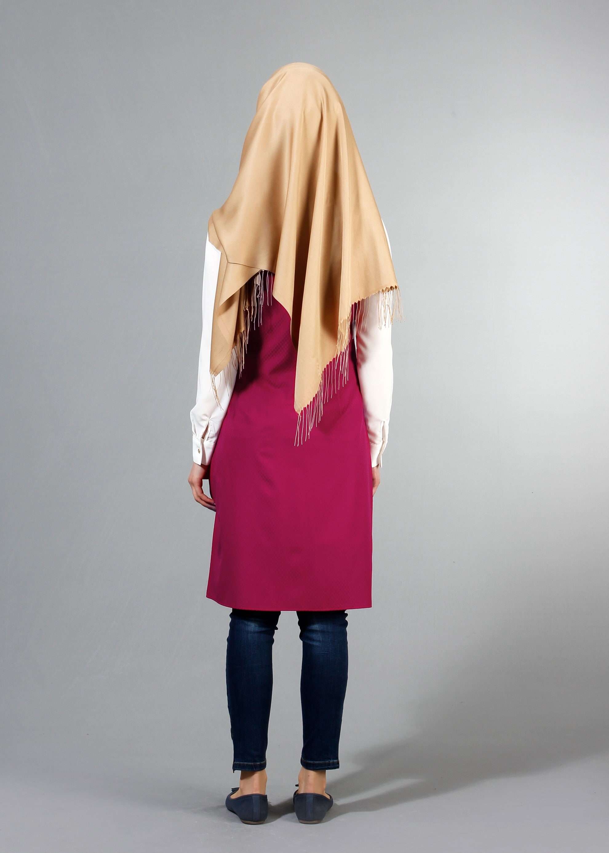 Tesettür giyim FUŞYA 4335 Sena 2&prime;Lİ Tesettür Tunik 38/46(38-40) TEK36