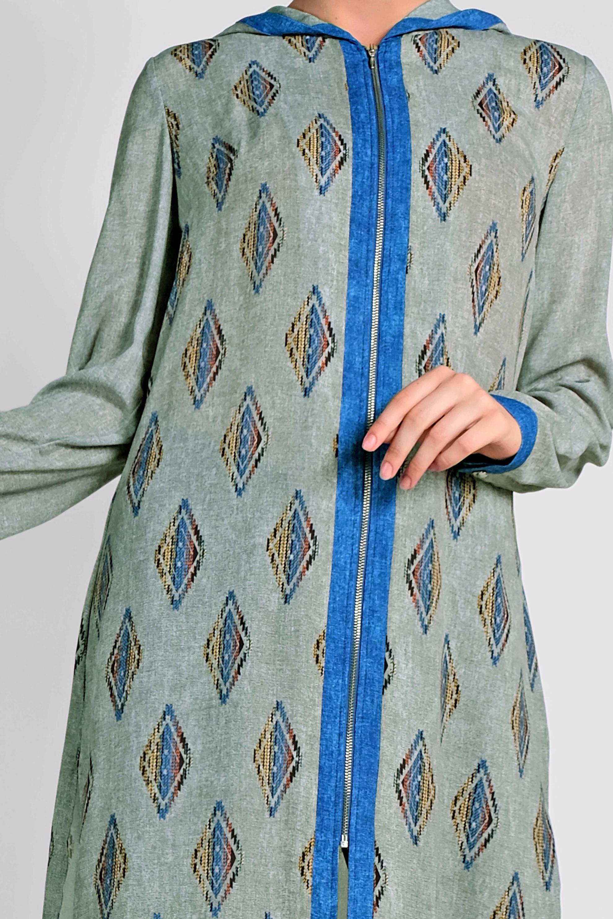 Tesettür giyim GRİ 4394 MAGLİA 9794 TUNİK 38/46(40-42) TEK36