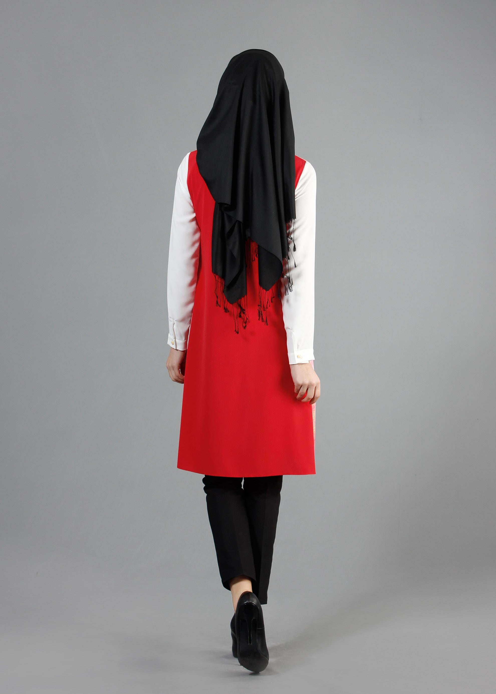 Tesettür giyim MERCAN 4408 Criss Tesettür Tunik 38/46