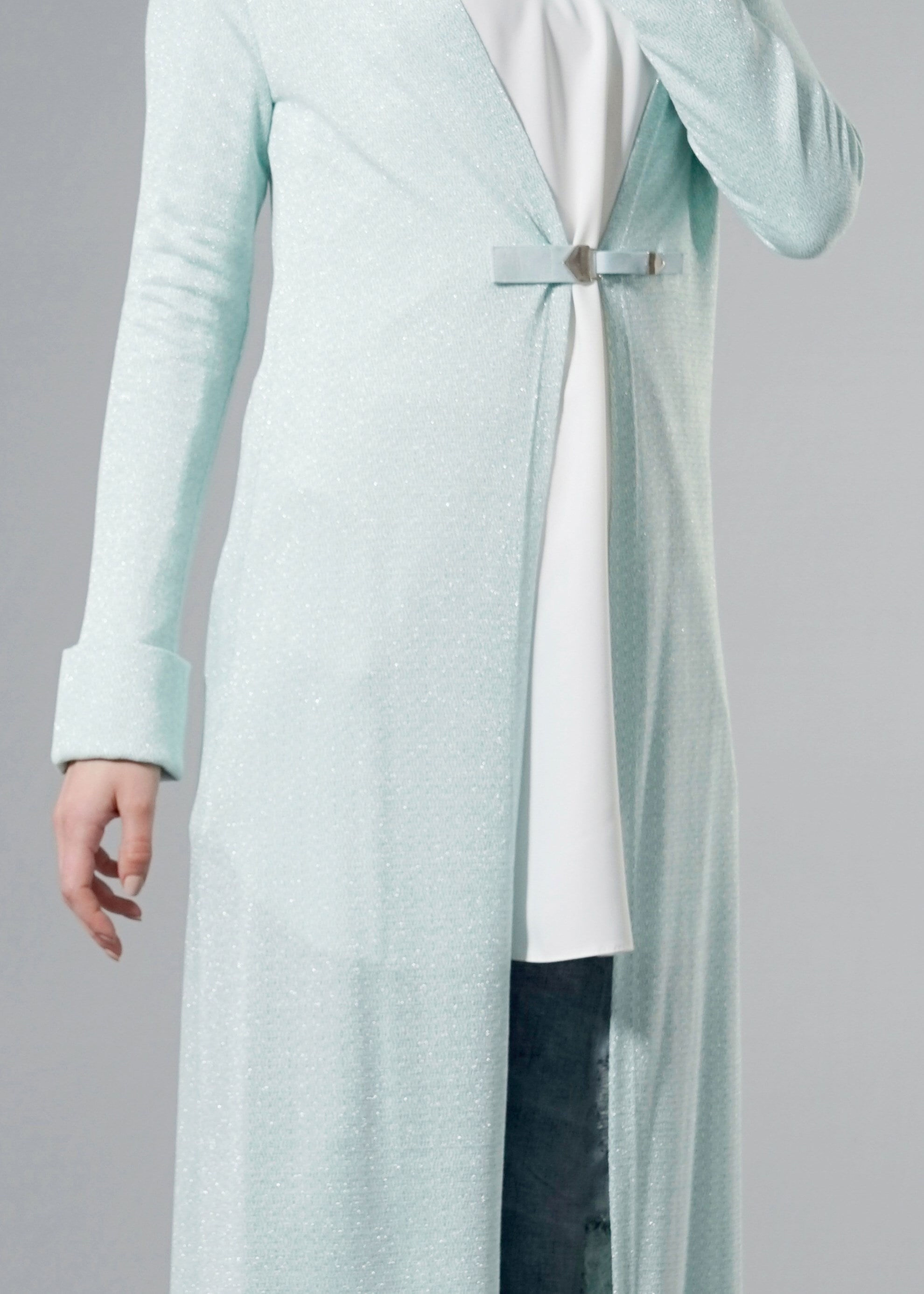 Tesettür giyim YEŞİL 4485 PALMETTO 9997 TUNİK 38/46 TEK40