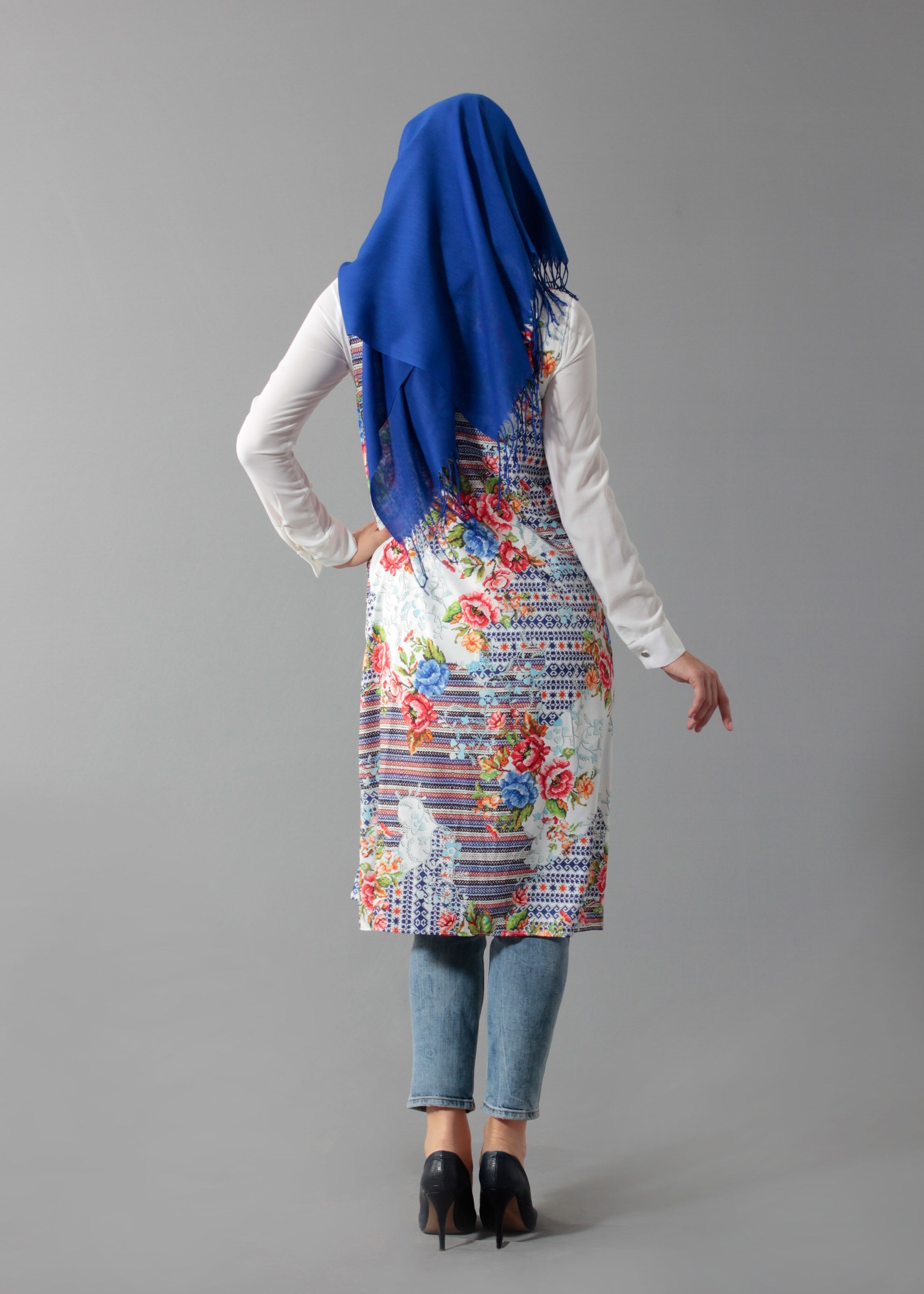 Tesettür giyim BEJ 4636 Sonya 10406 2&prime;li Tesettür Tunik 38/44 TEK40