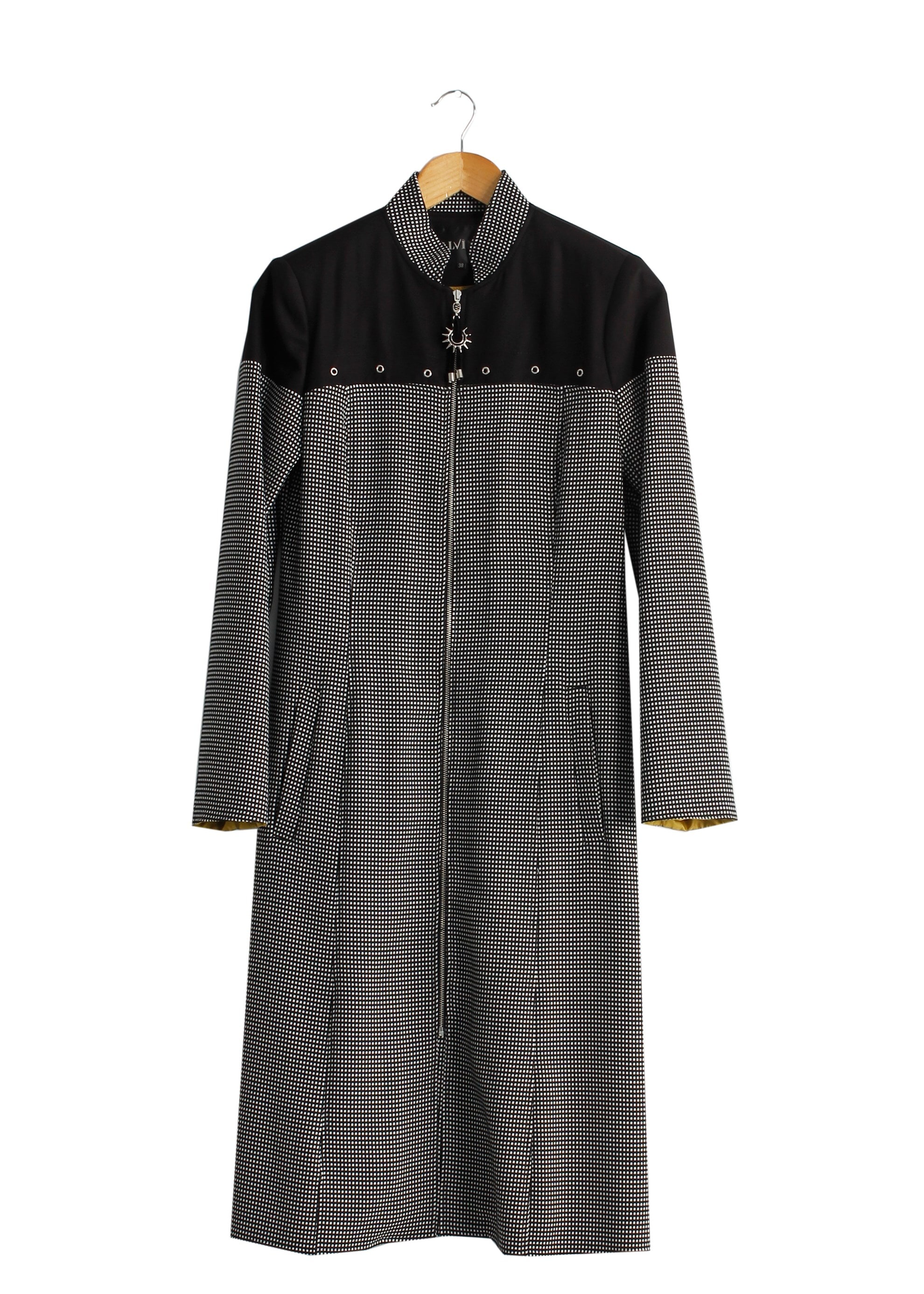 Hijab clothing BLACK 1734 Forever Tesettür Trench 38/46 TEK40