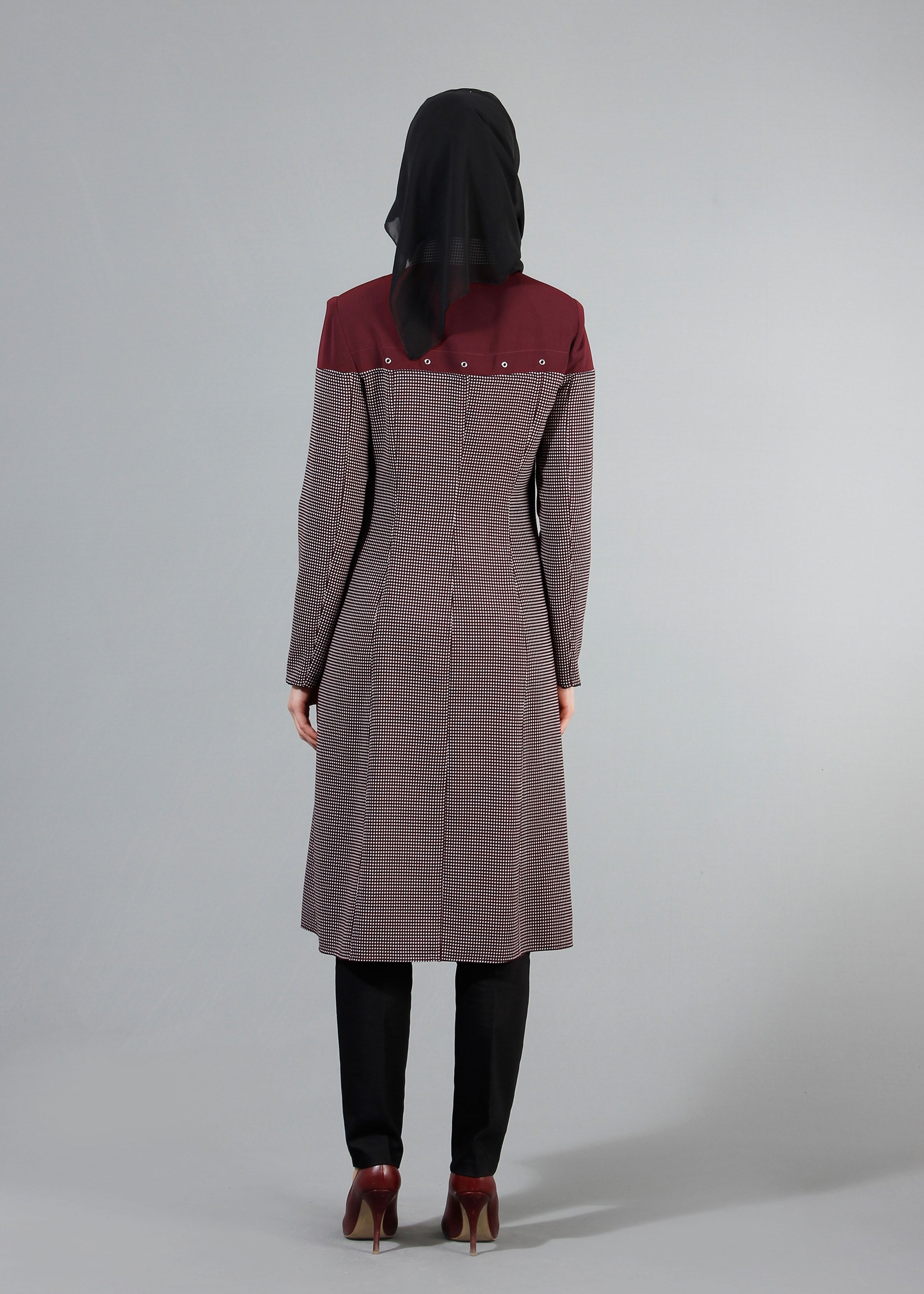 Hijab clothing DAMSON 1734 Forever Tesettür Trench 38/46 TEK40