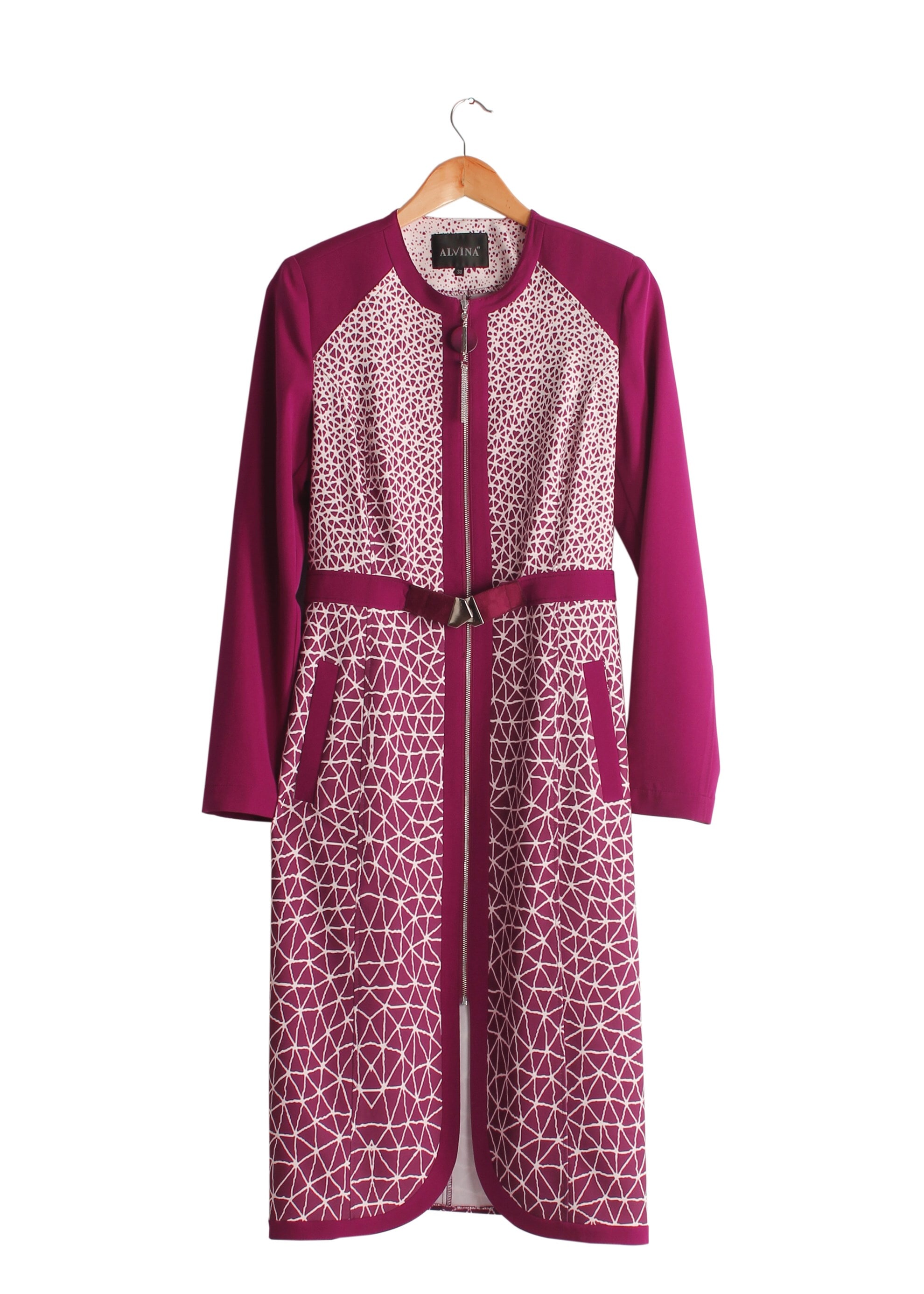 Tesettür giyim MÜRDÜM 1741 Meriva Tesettür Trench 38/46 TEK40