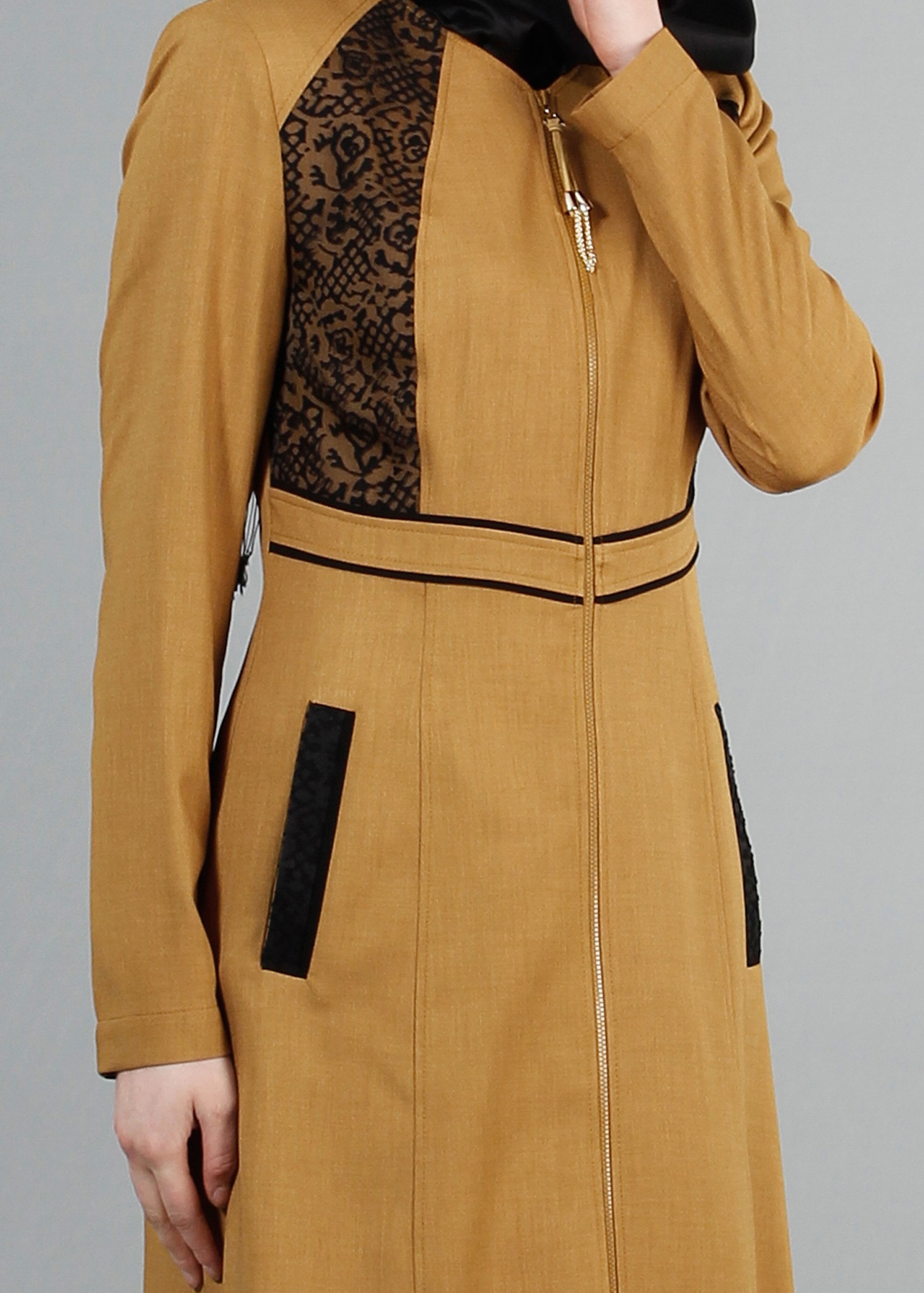 Tesettür giyim SARI 1772 Marmaris Tesettür Trech 38/46