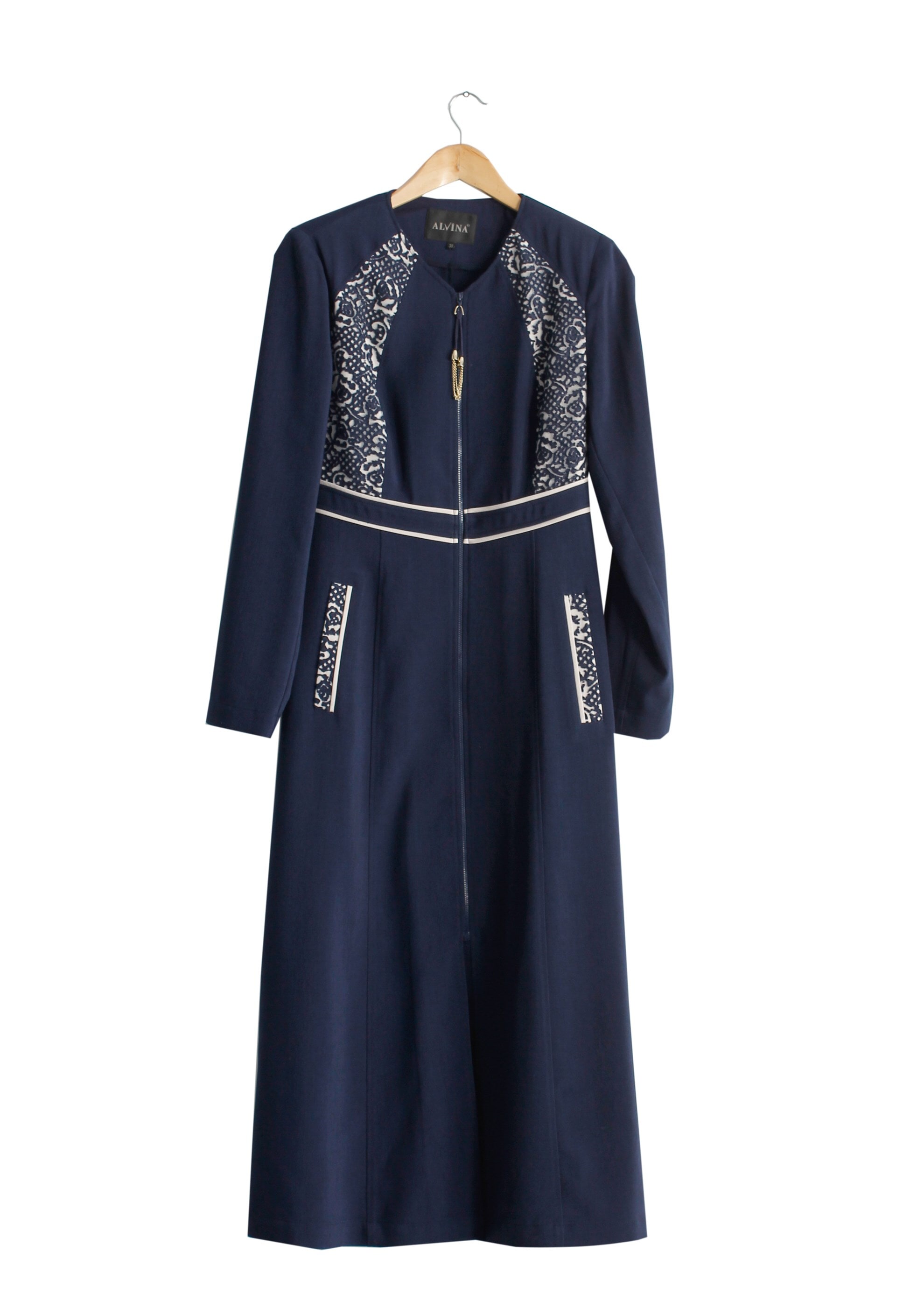 Tesettür giyim LACİVERT 1772 Marmaris Tesettür Trech 38/46