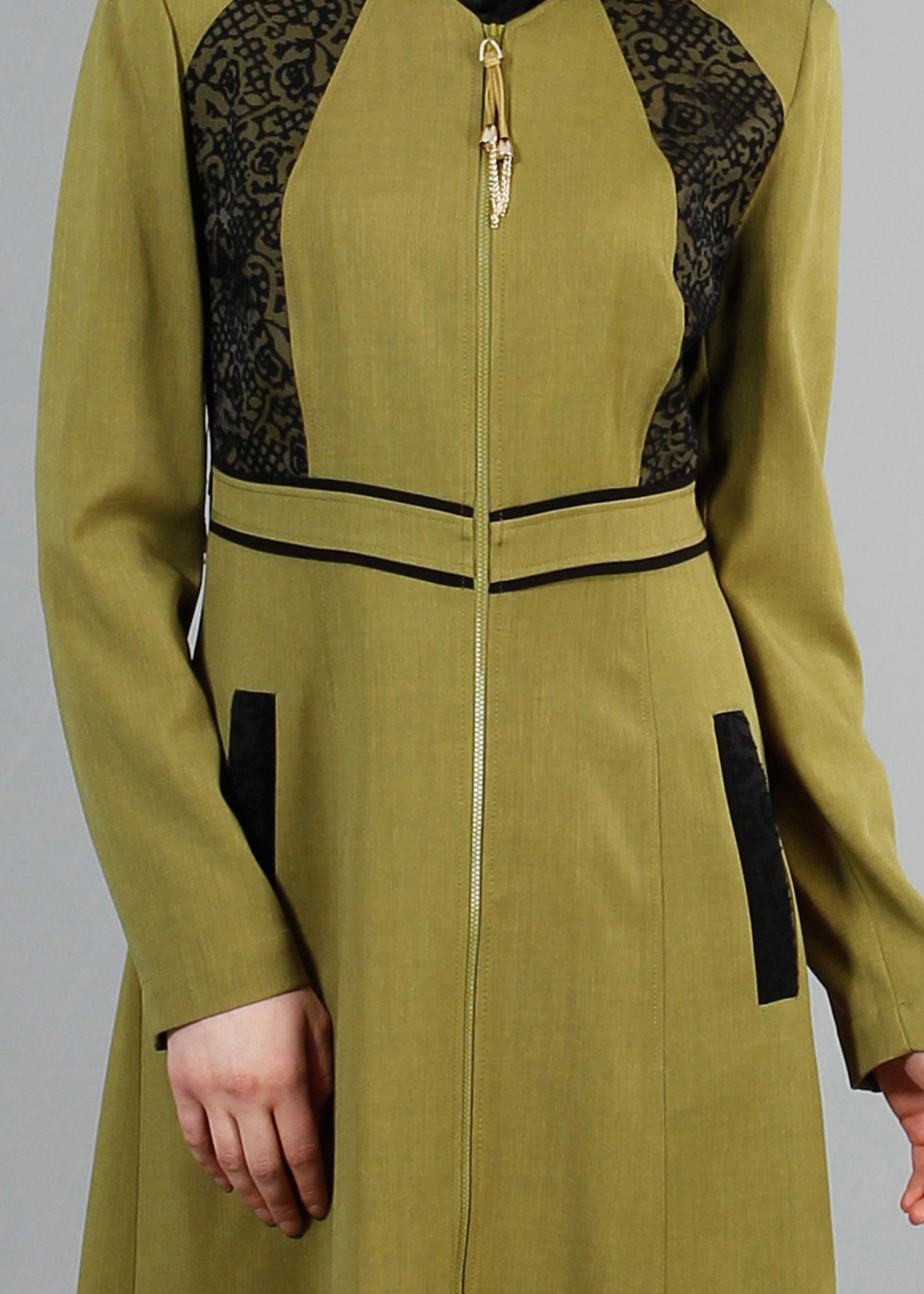 Tesettür giyim YEŞİL 1772 Marmaris Tesettür Trech 38/46