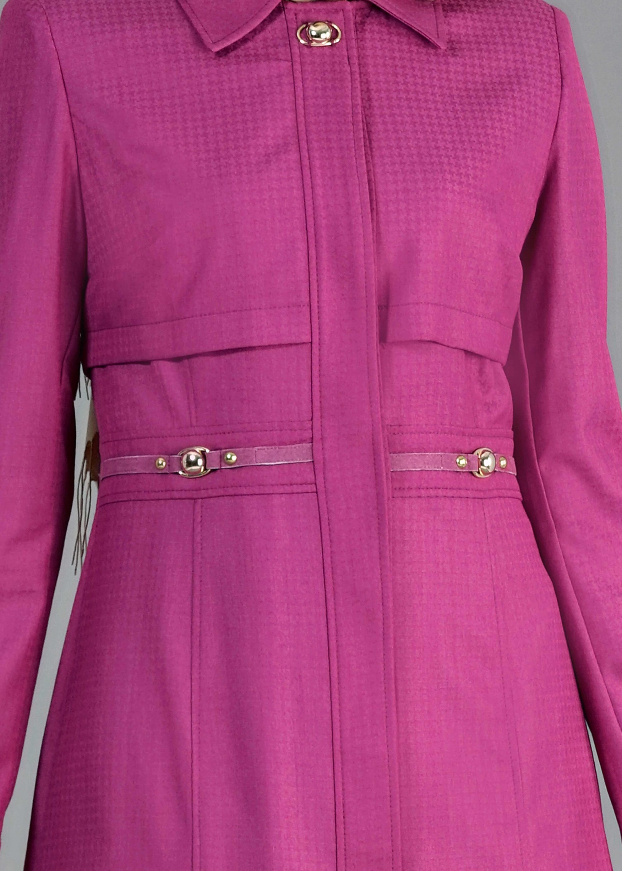 Tesettür giyim FUŞYA 1786 Crista Tesettür 652 Trech 38/44 TEK38