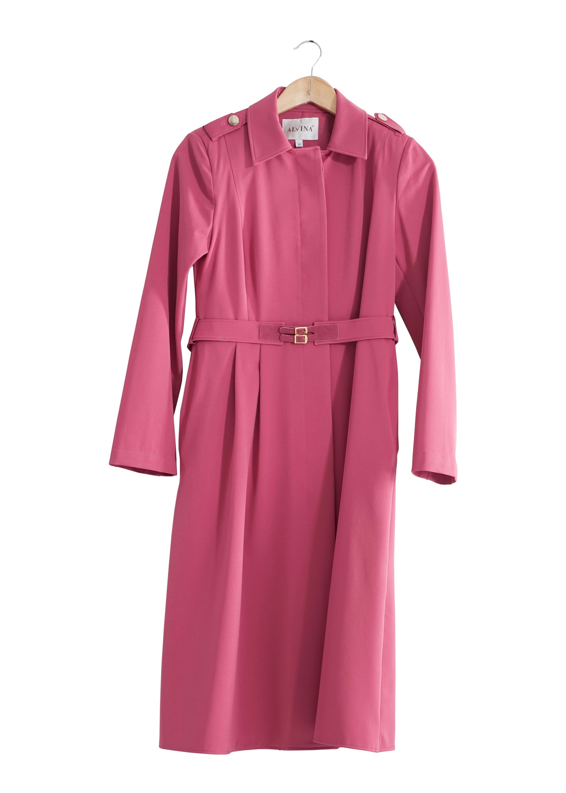 Tesettür giyim FUŞYA 1805 YAREN 43717 TRENCH 36/44(38-40) TEK38