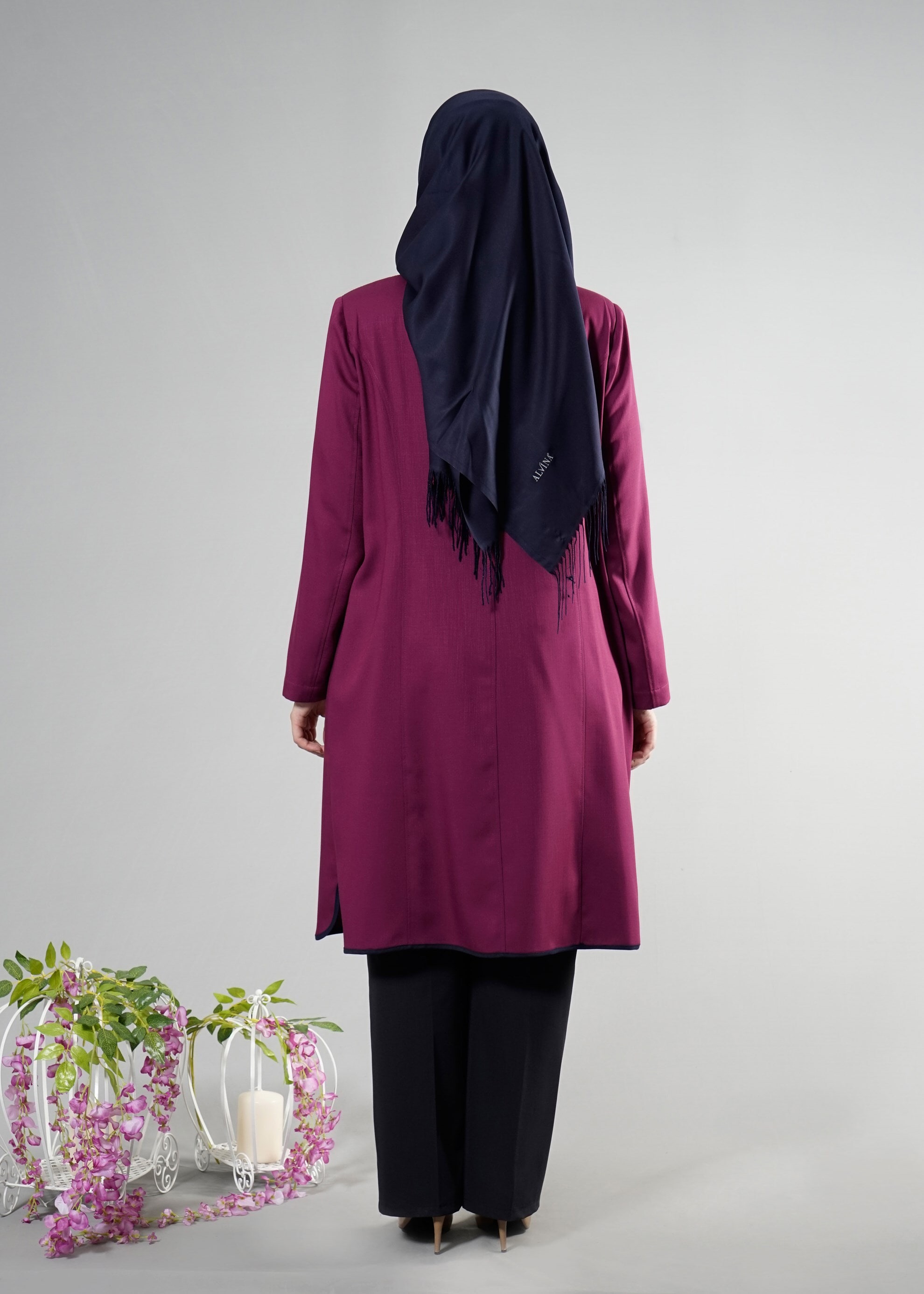 Tesettür giyim MOR 1820 Derin Tesettür 8169 Trench  44/50