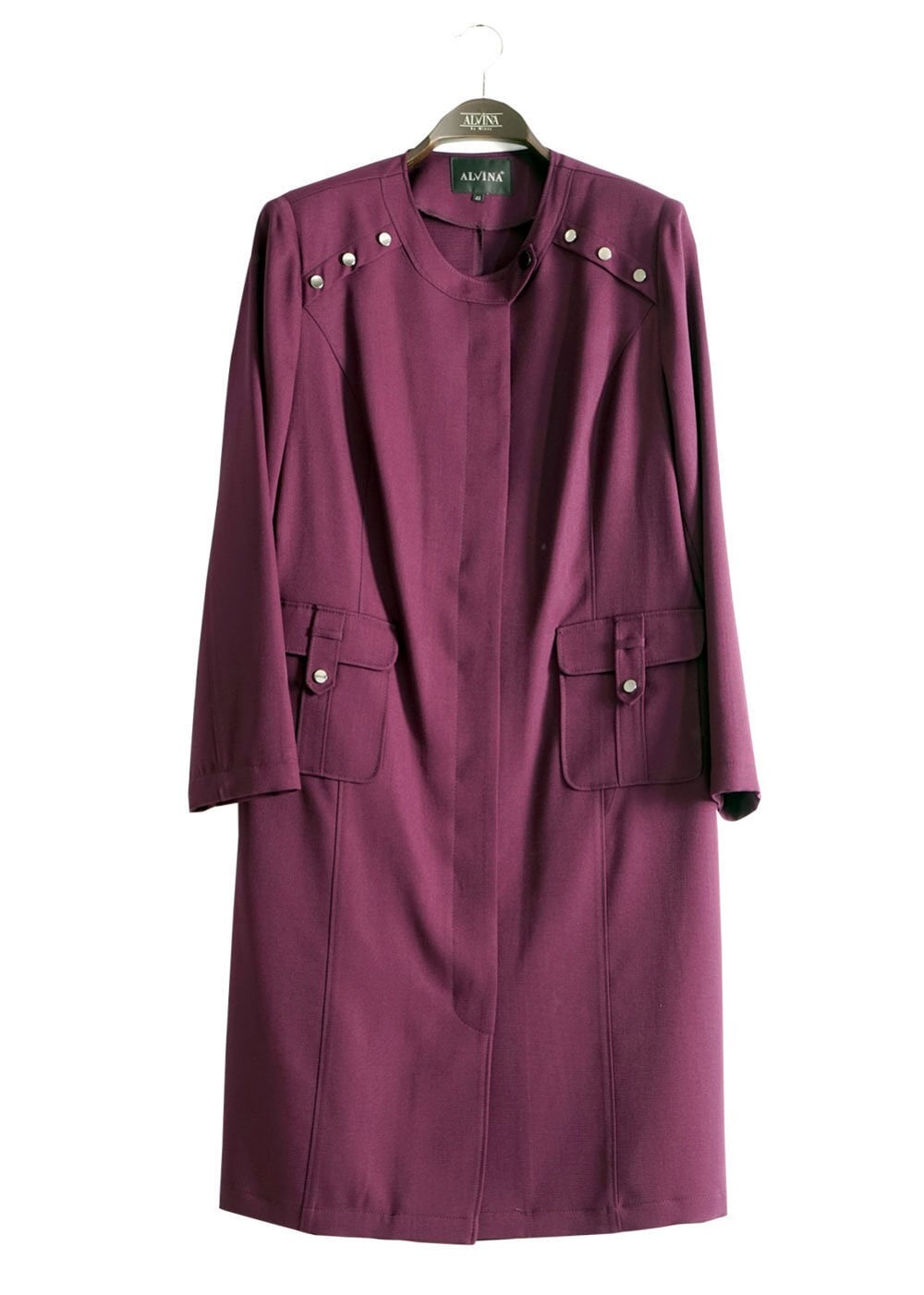 Tesettür giyim MÜRDÜM 1821 SHOGUN TRENCH 44/50 TEK46