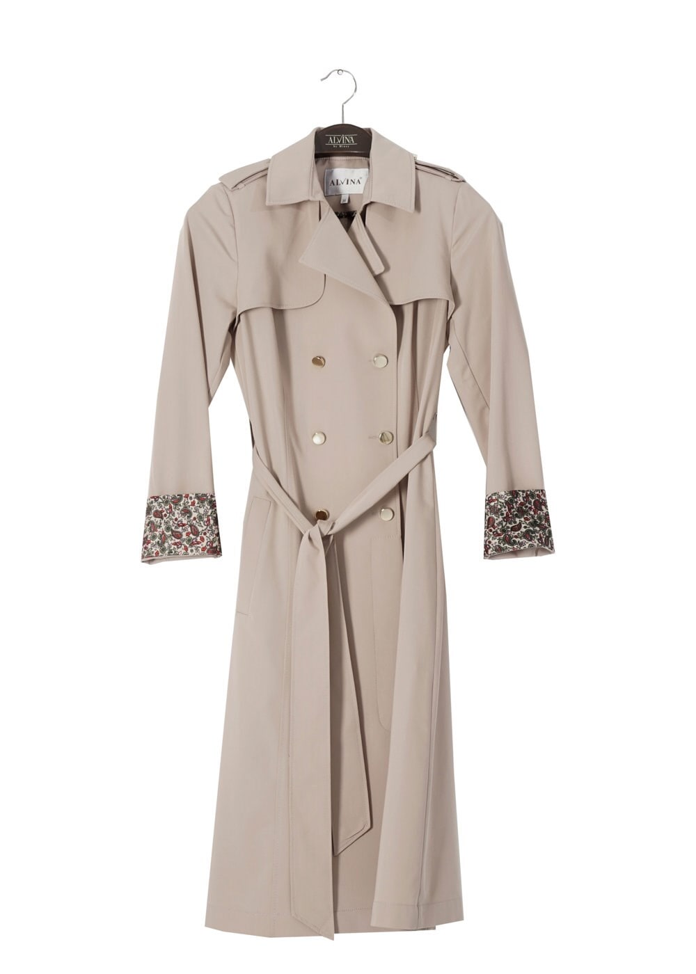 Tesettür giyim BEJ 1756-1 Lila Tesettür 43597 Trench 38/44 TEK36