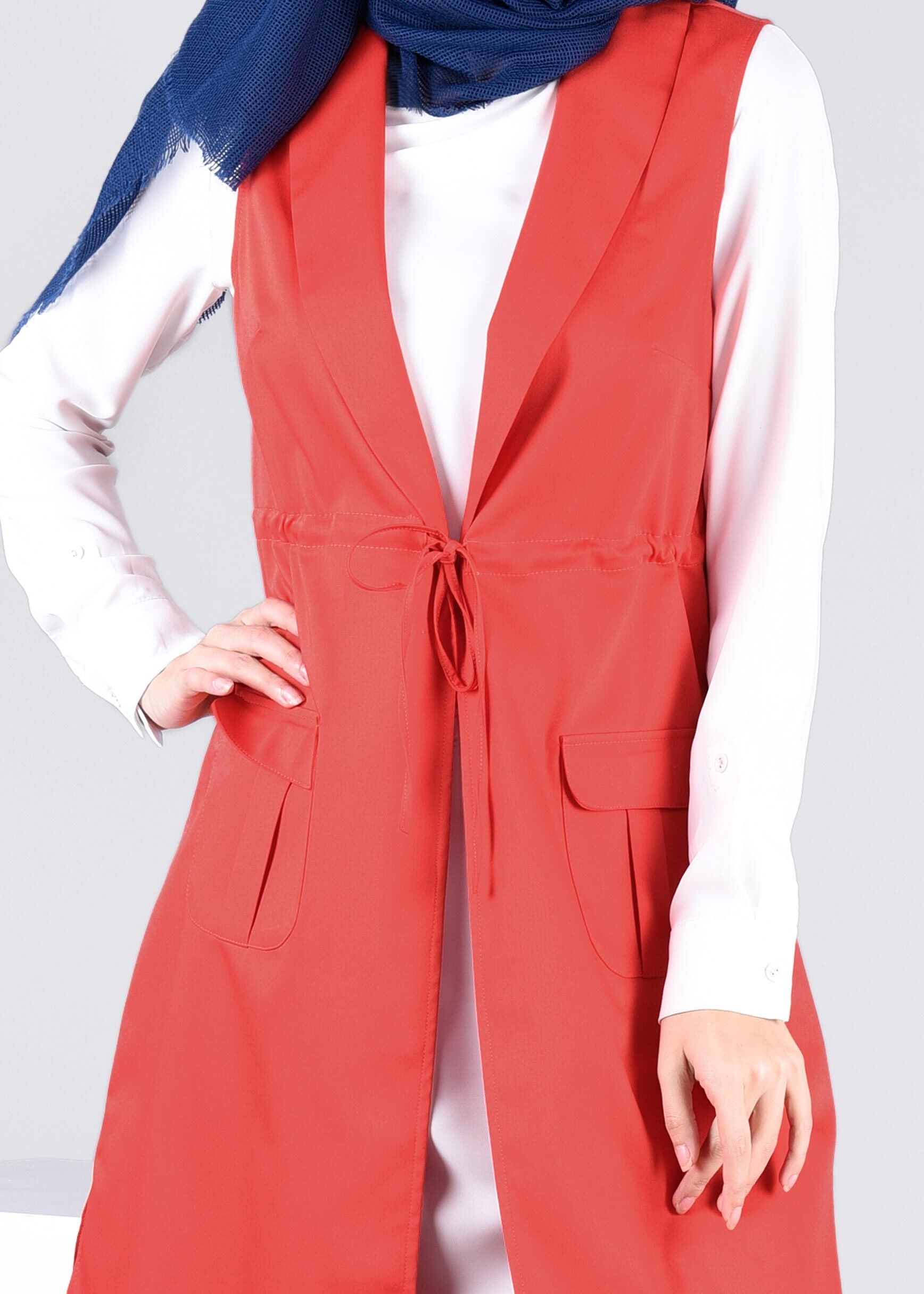 Tesettür giyim MERCAN 4220 Hürrem Tesettür Yelek 36/44(38/40) TEK42