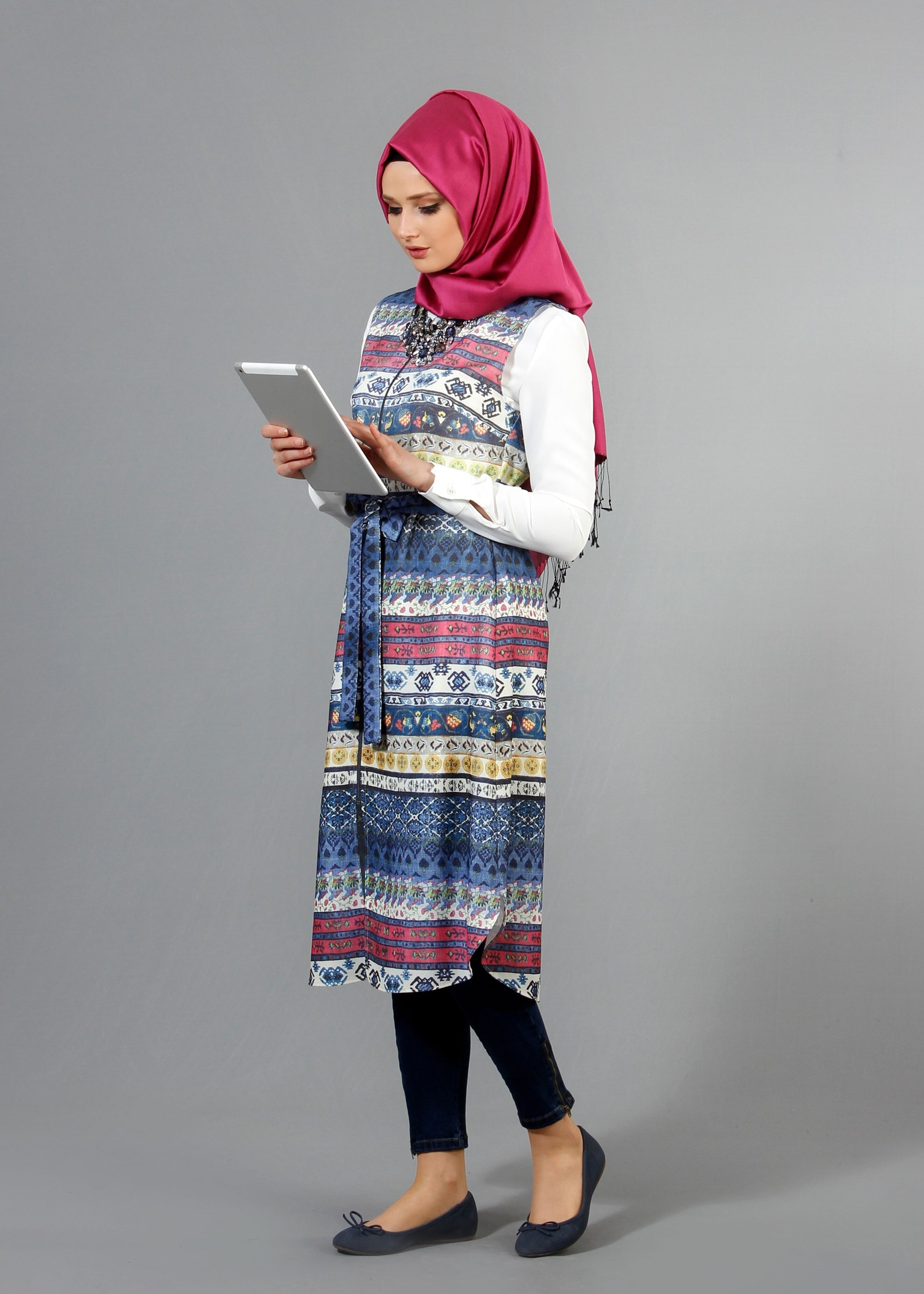 Tesettür giyim LACİVERT 4266 Picante Tesettür Yelek 36/44(38-40) TEK42