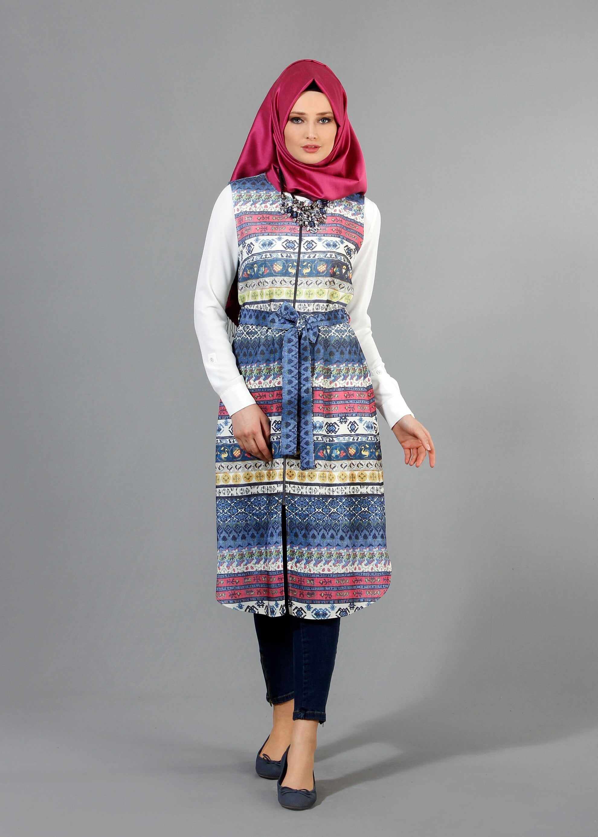 Tesettür giyim LACİVERT 4266 Picante Tesettür Yelek 36/44(38-40) TEK42