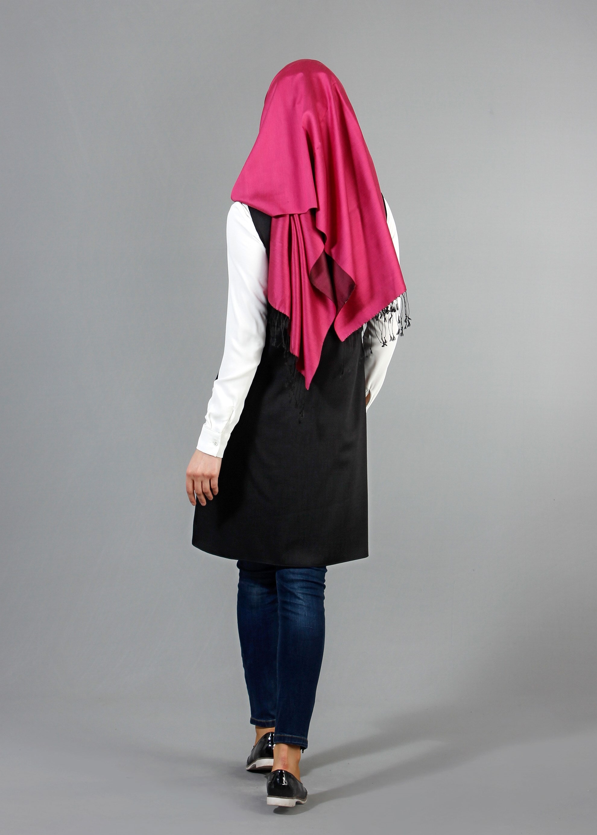 Tesettür giyim SİYAH 4336 Derin Tesettür Yelek 36/42(38-40) TEK36