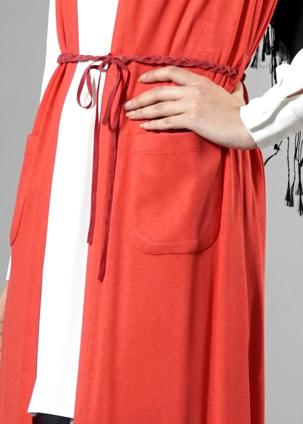 Tesettür giyim MERCAN 4338 Hanna Tesettür Yelek 38/48 TEK36