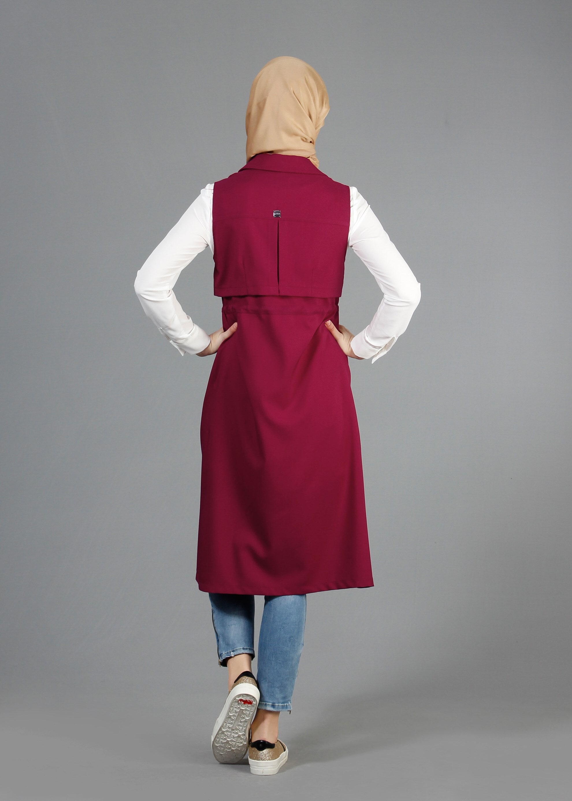 Tesettür giyim MOR 4359 Marmaris Tesettür Yelek 36/44(38-40) TEK42