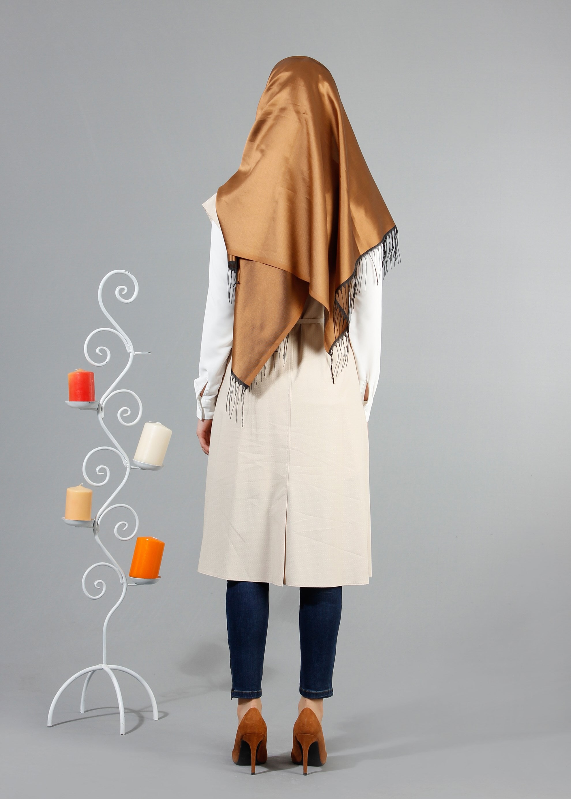 Tesettür giyim BEJ 4362 Söğüt Tesettür Yelek 36/42(38-40) TEK42