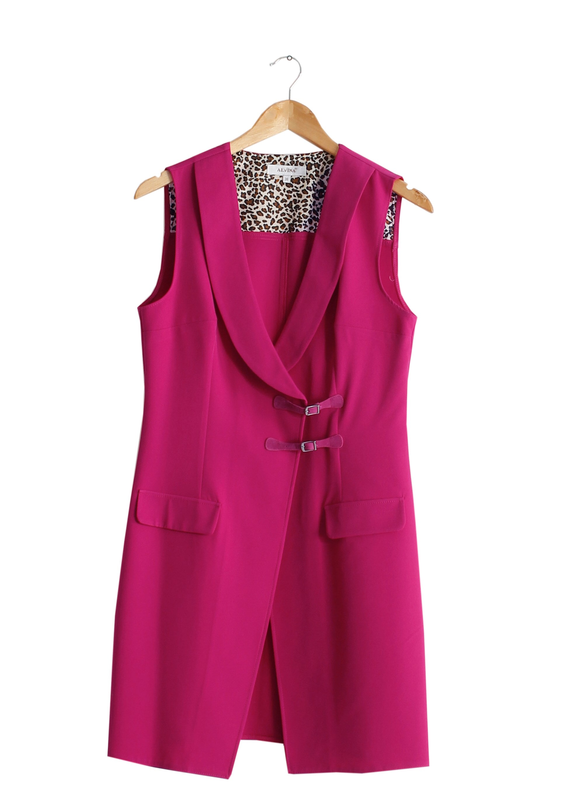 Tesettür giyim FUŞYA 4369 Dilma 43551 Tesettür Yelek 36/44(38-40) TEK42