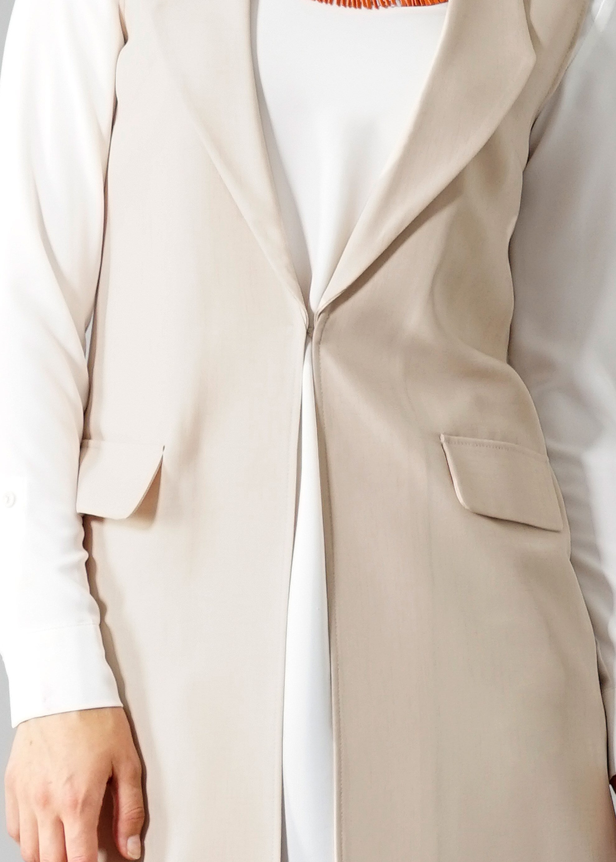 Tesettür giyim BEJ 4549 Yoga Tesettür Yelek 38/46 TEK40