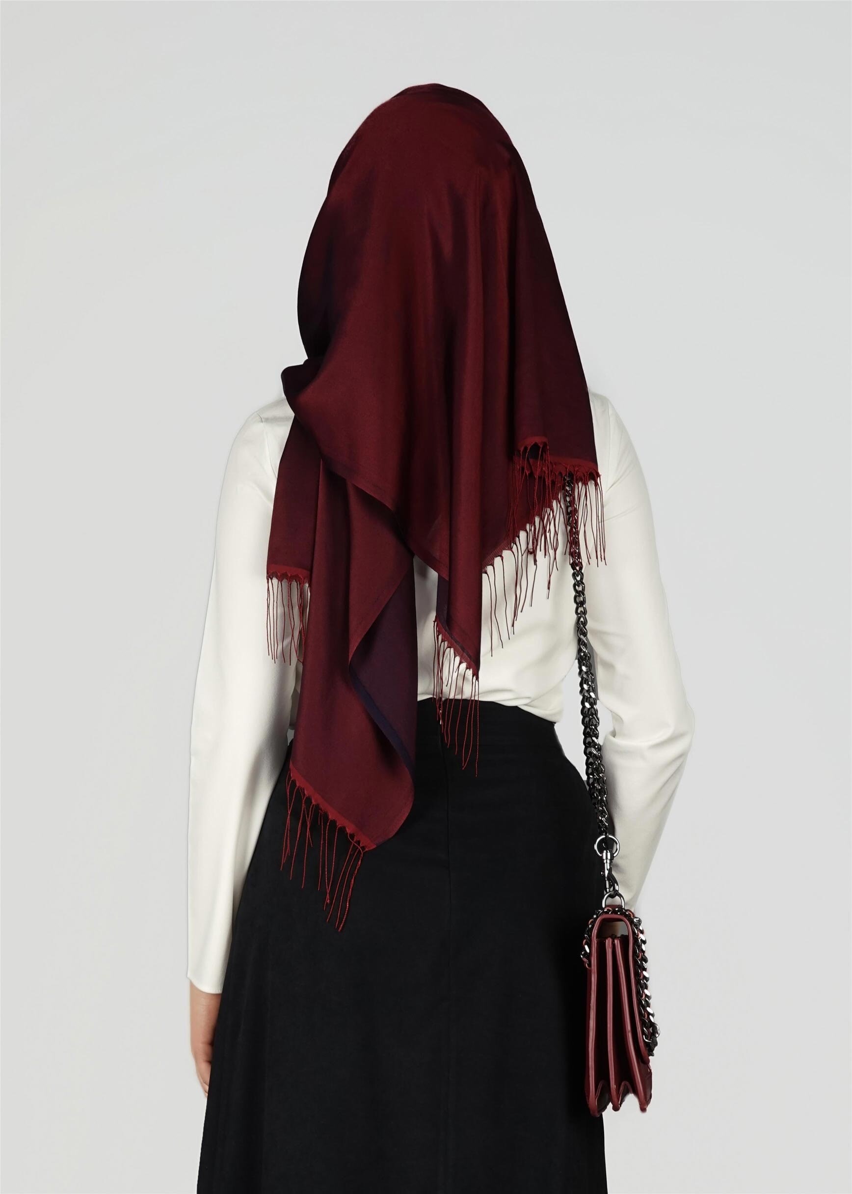 Tesettür giyim BEYAZ 4044 BLUZ