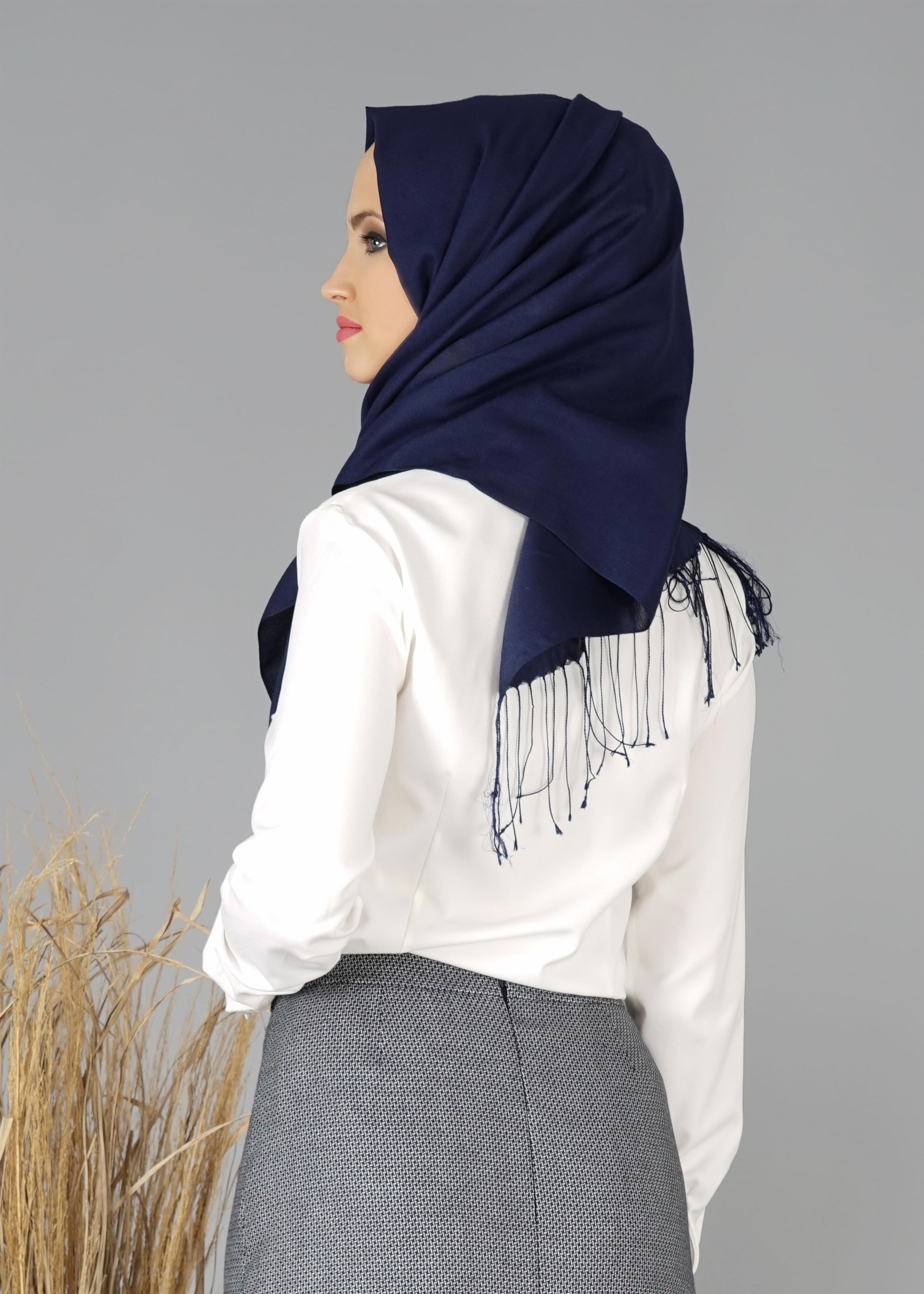 Tesettür giyim BEYAZ 4715 BLUZ