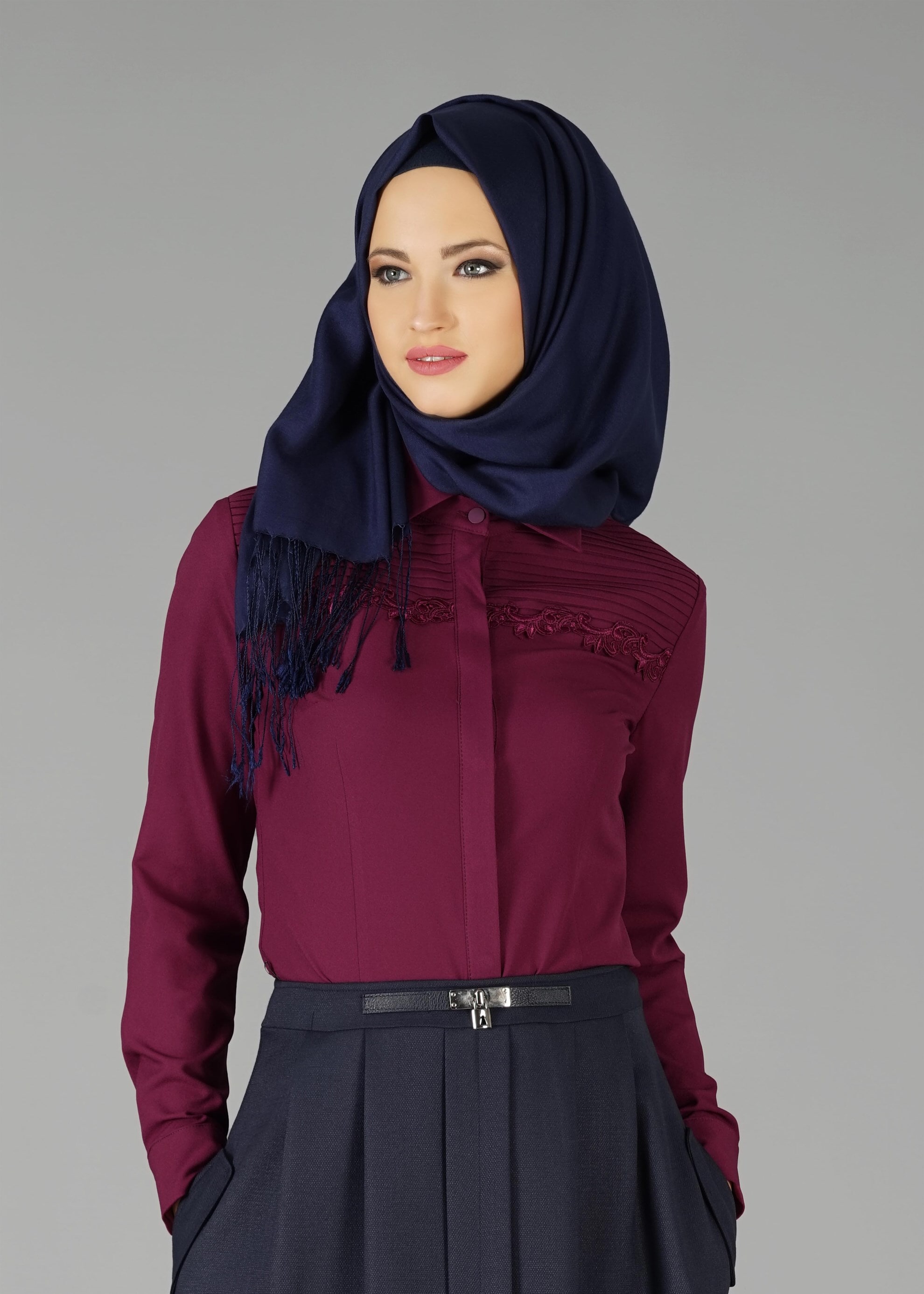 Tesettür giyim MÜRDÜM 4715 BLUZ