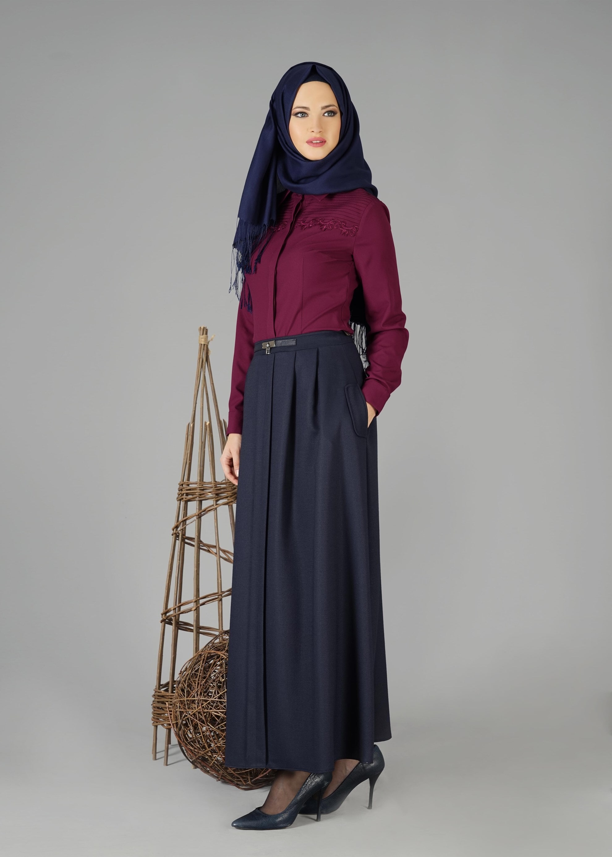 Tesettür giyim MÜRDÜM 4715 BLUZ