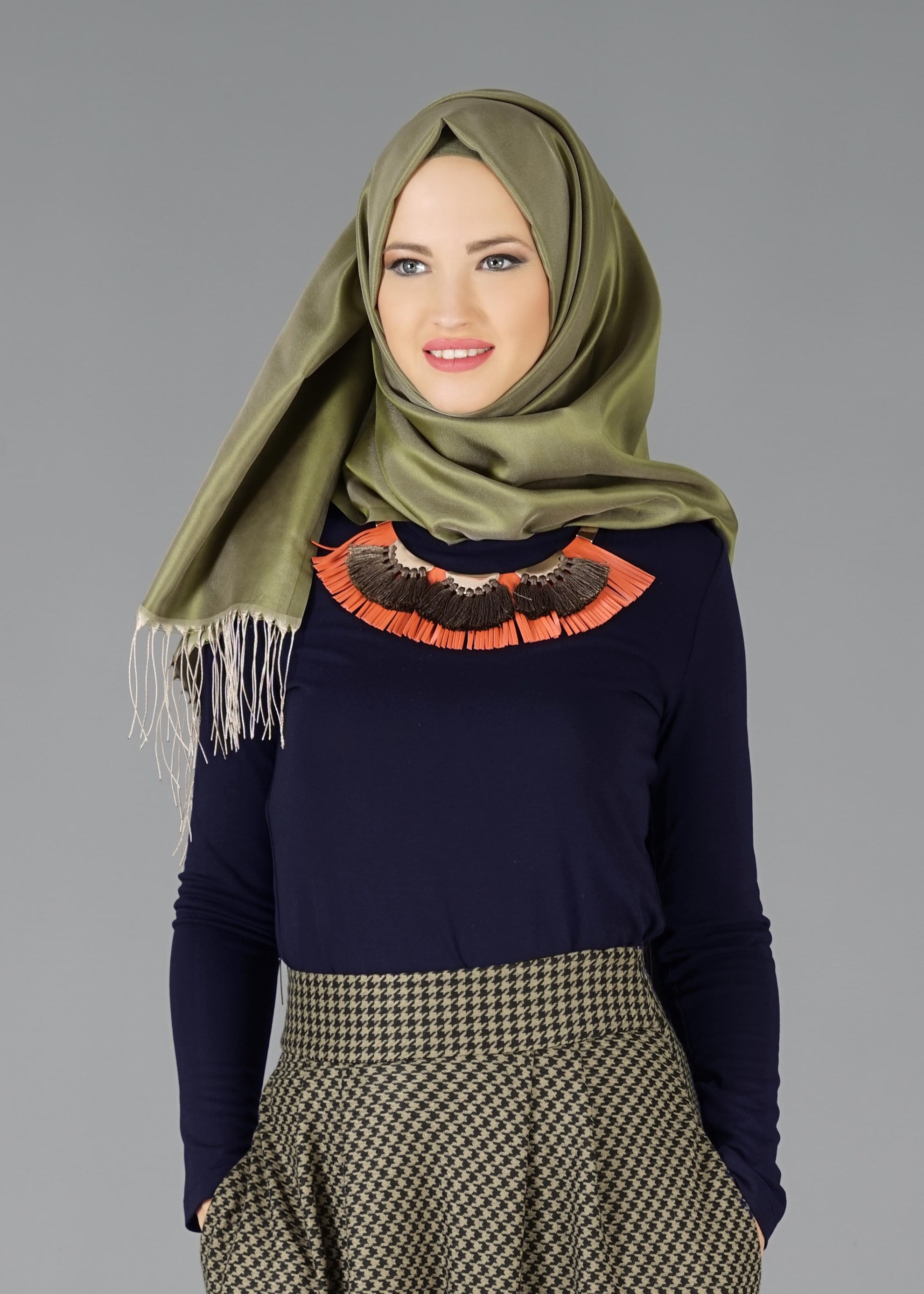 Tesettür giyim LACİVERT 4716 BLUZ