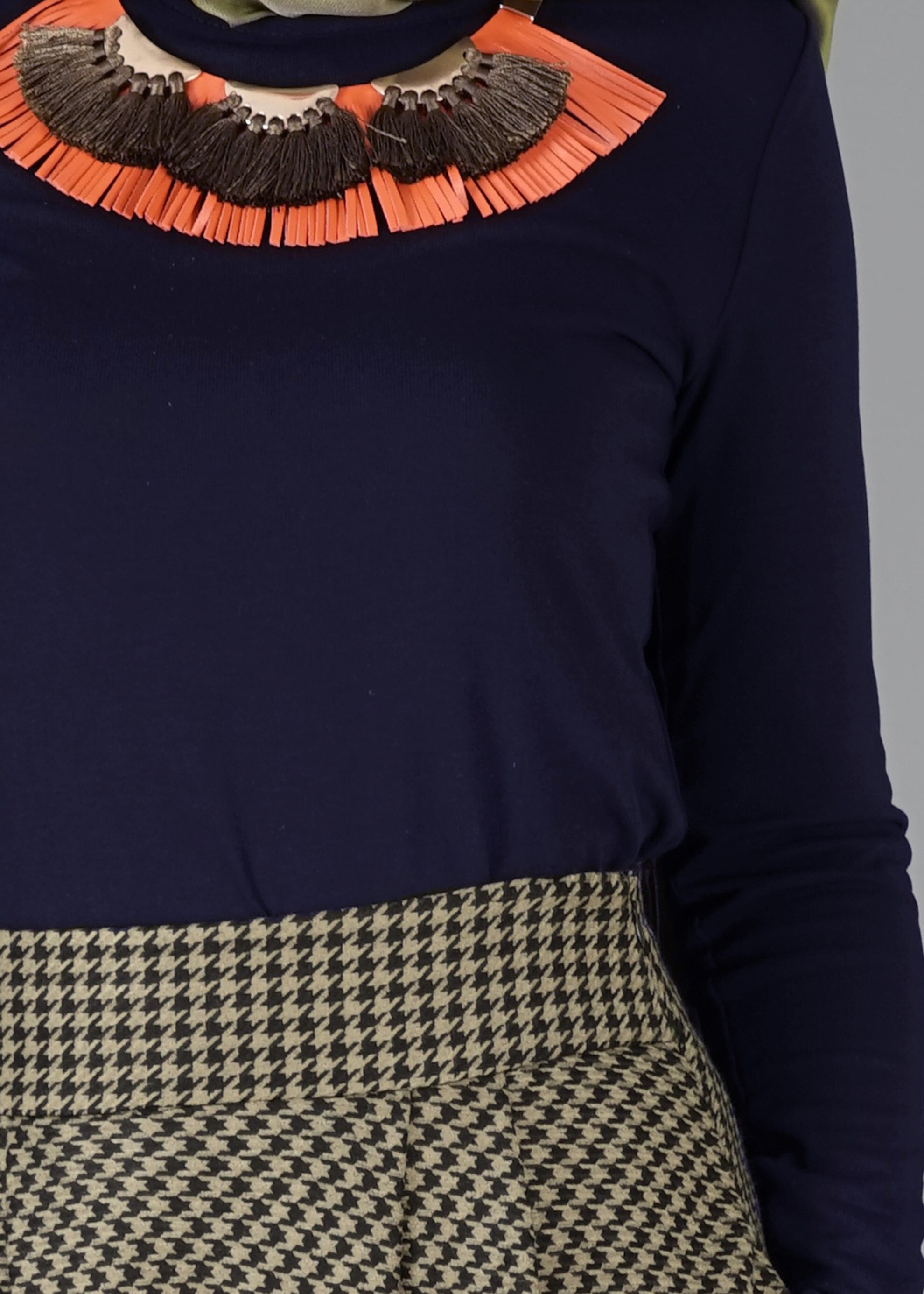 Tesettür giyim LACİVERT 4716 BLUZ