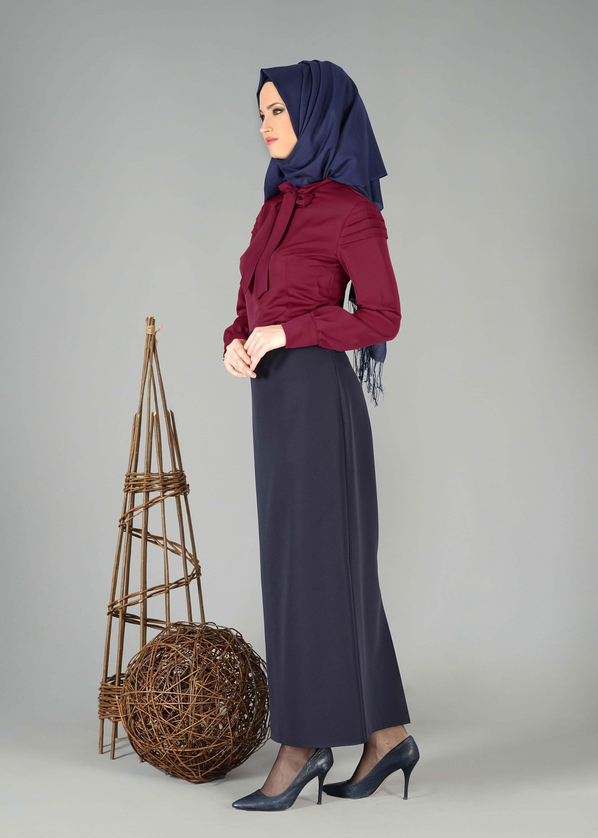 Tesettür giyim MÜRDÜM 4760 BLUZ