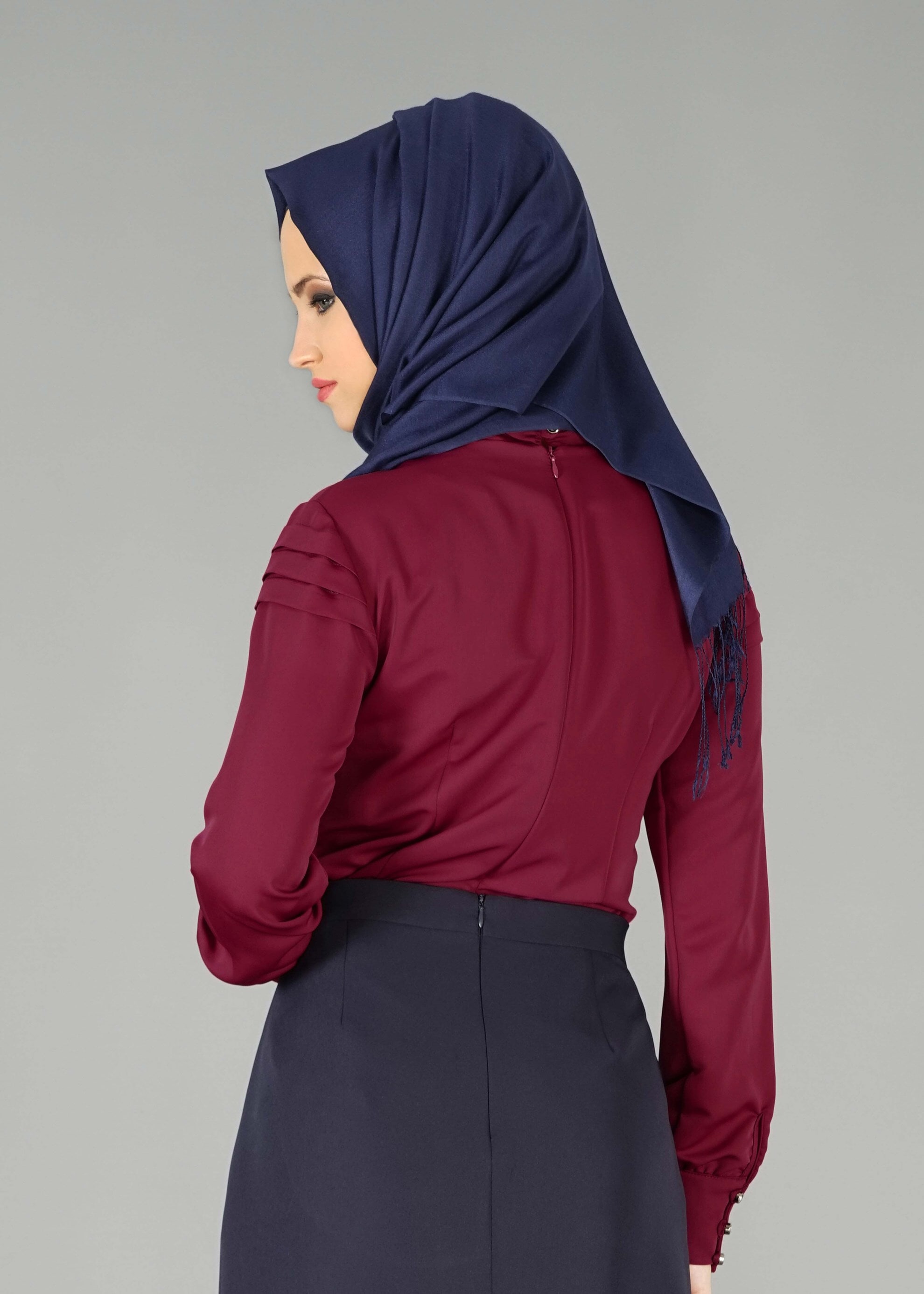 Tesettür giyim MÜRDÜM 4760 BLUZ