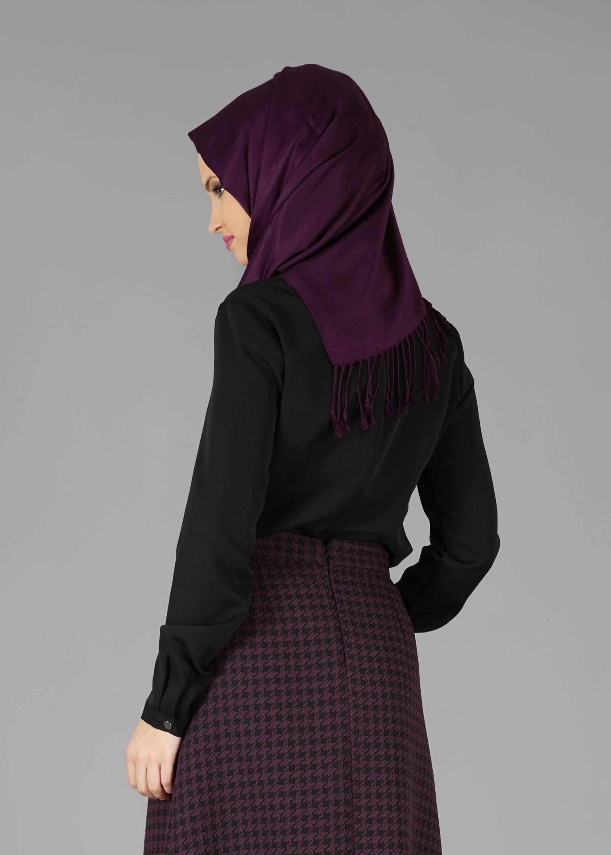 Tesettür giyim SİYAH 4794 BLUZ