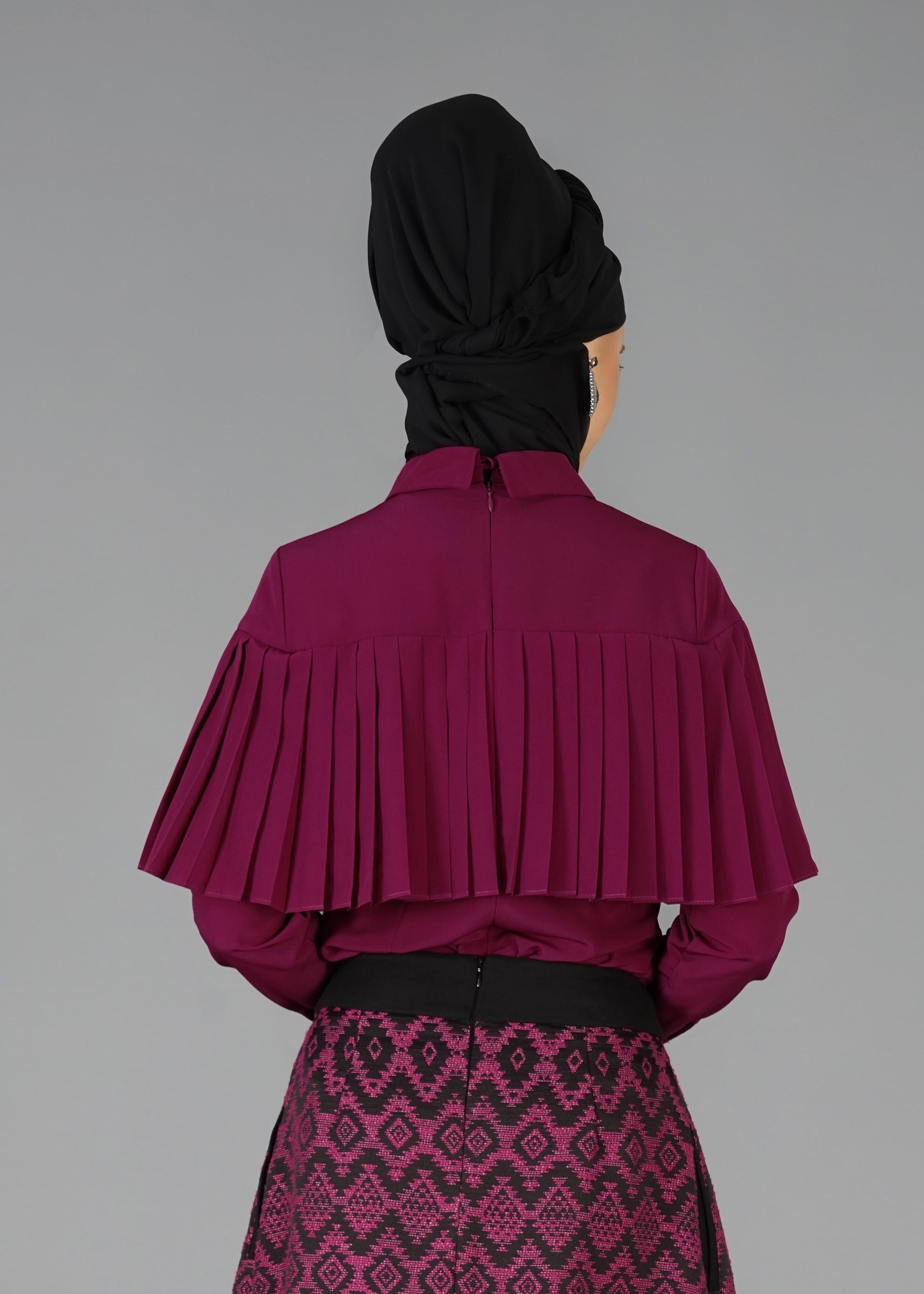 Tesettür giyim MOR 4842 New Loren Tesettür Bluz 36/44 TEK38