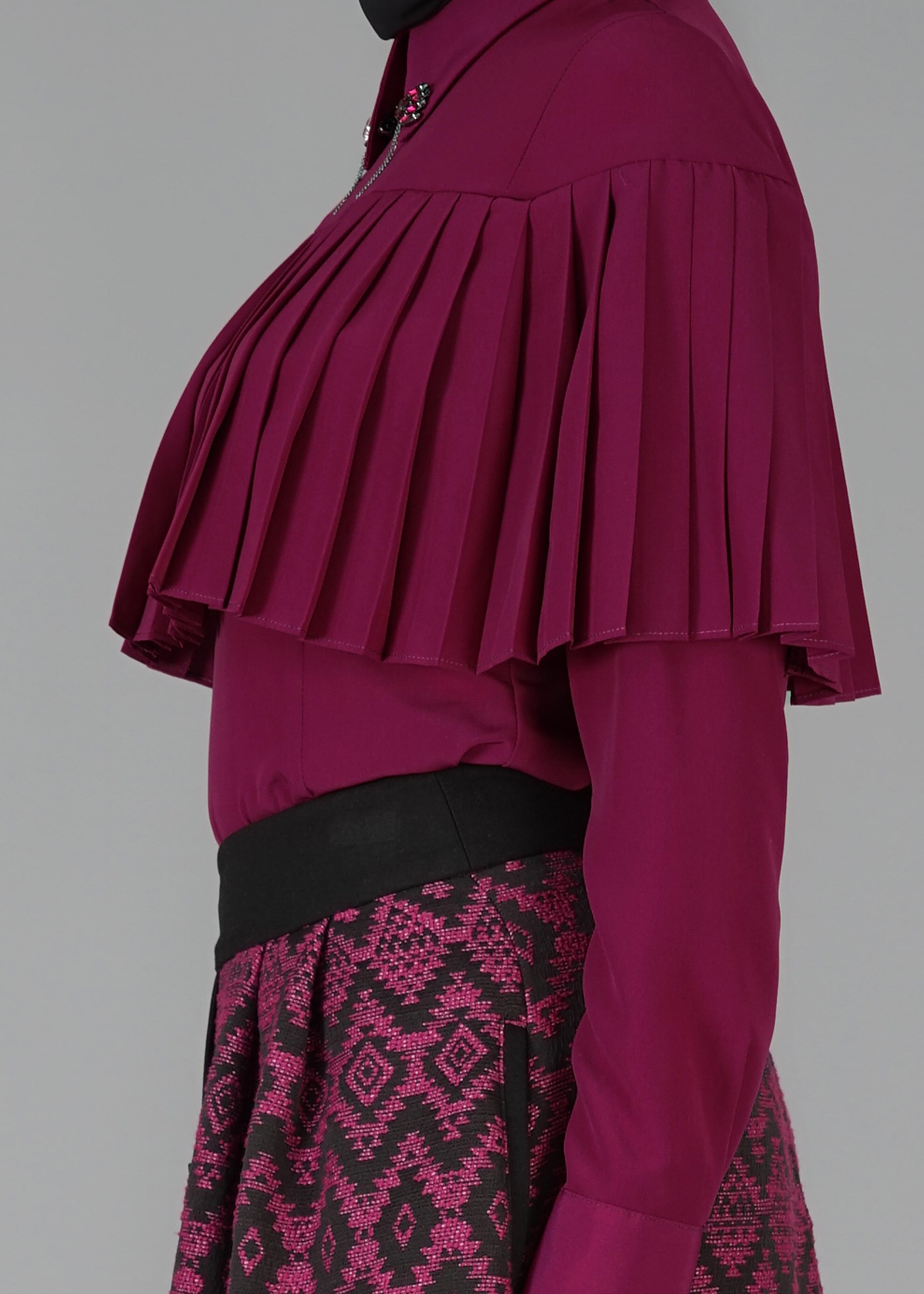 Tesettür giyim MOR 4842 New Loren Tesettür Bluz 36/44 TEK38