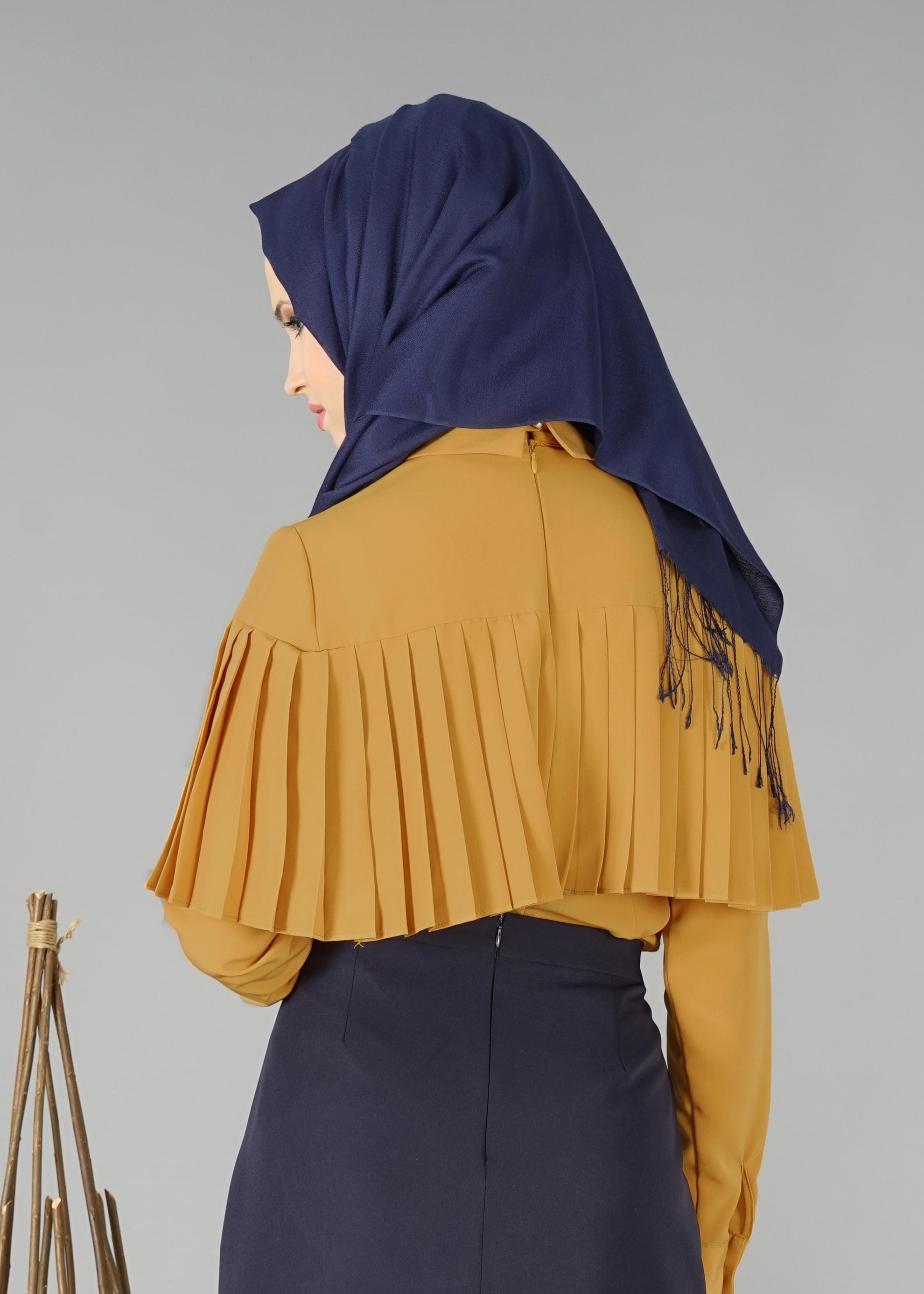 Tesettür giyim ALTIN 4842 New Loren Tesettür Bluz 36/44 TEK38