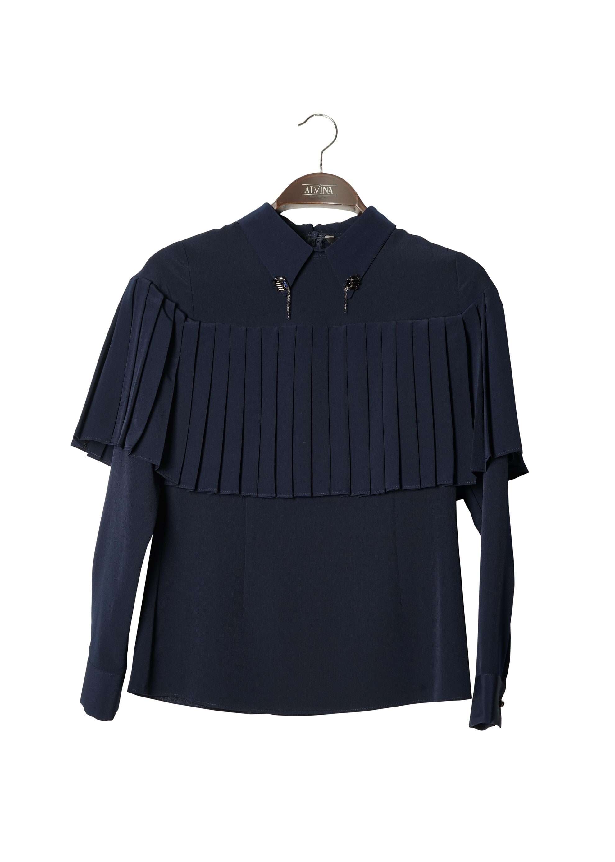 Tesettür giyim LACİVERT 4842 New Loren Tesettür Bluz 36/44 TEK38