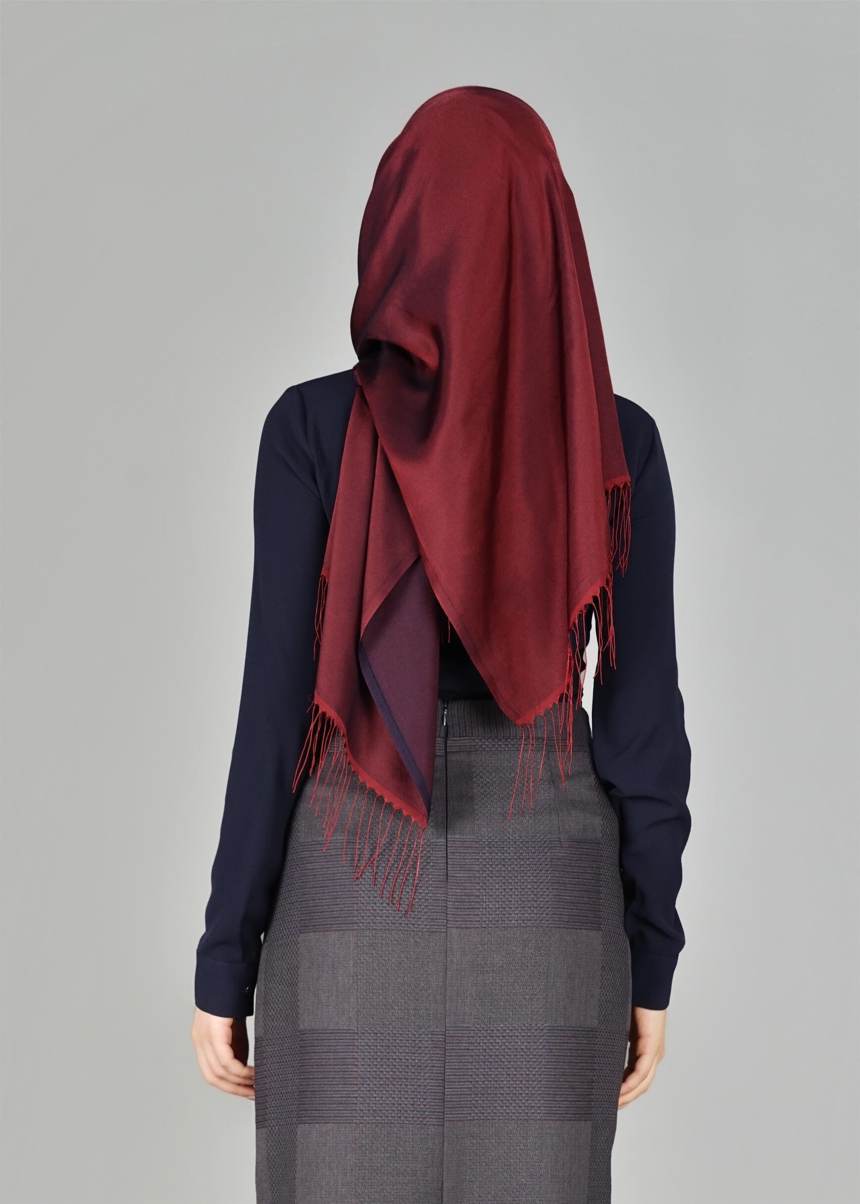 Tesettür giyim LACİVERT BASIC BLUZ 4919 