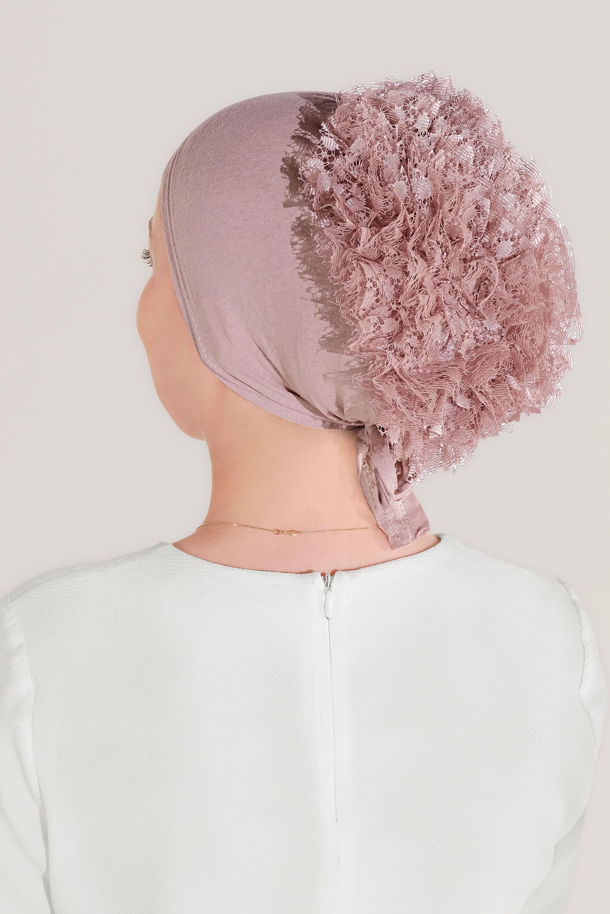 Vêtements hijab POUDRE BONNET 40090-1 