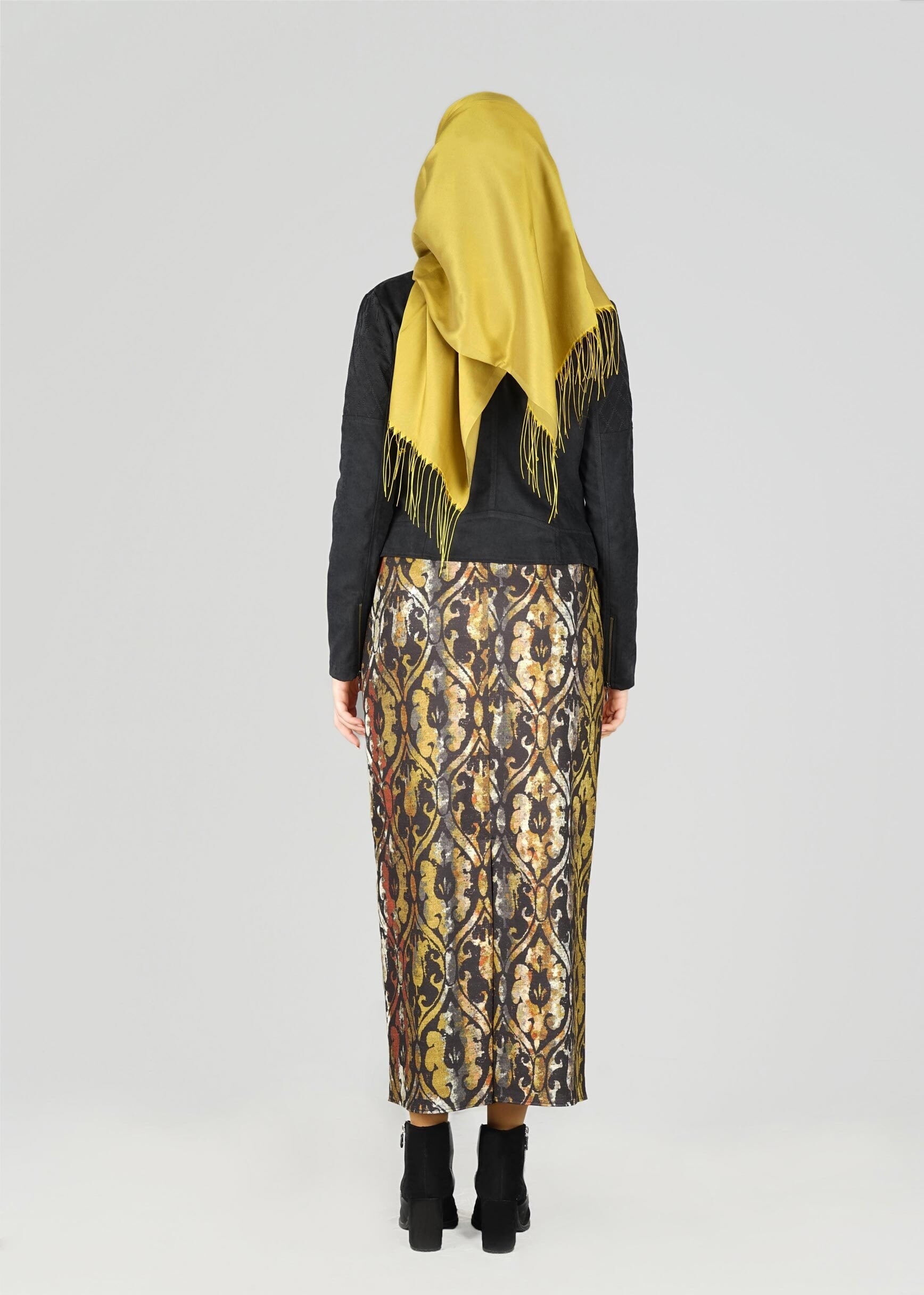 Tesettür giyim SİYAH 4825 CEKET