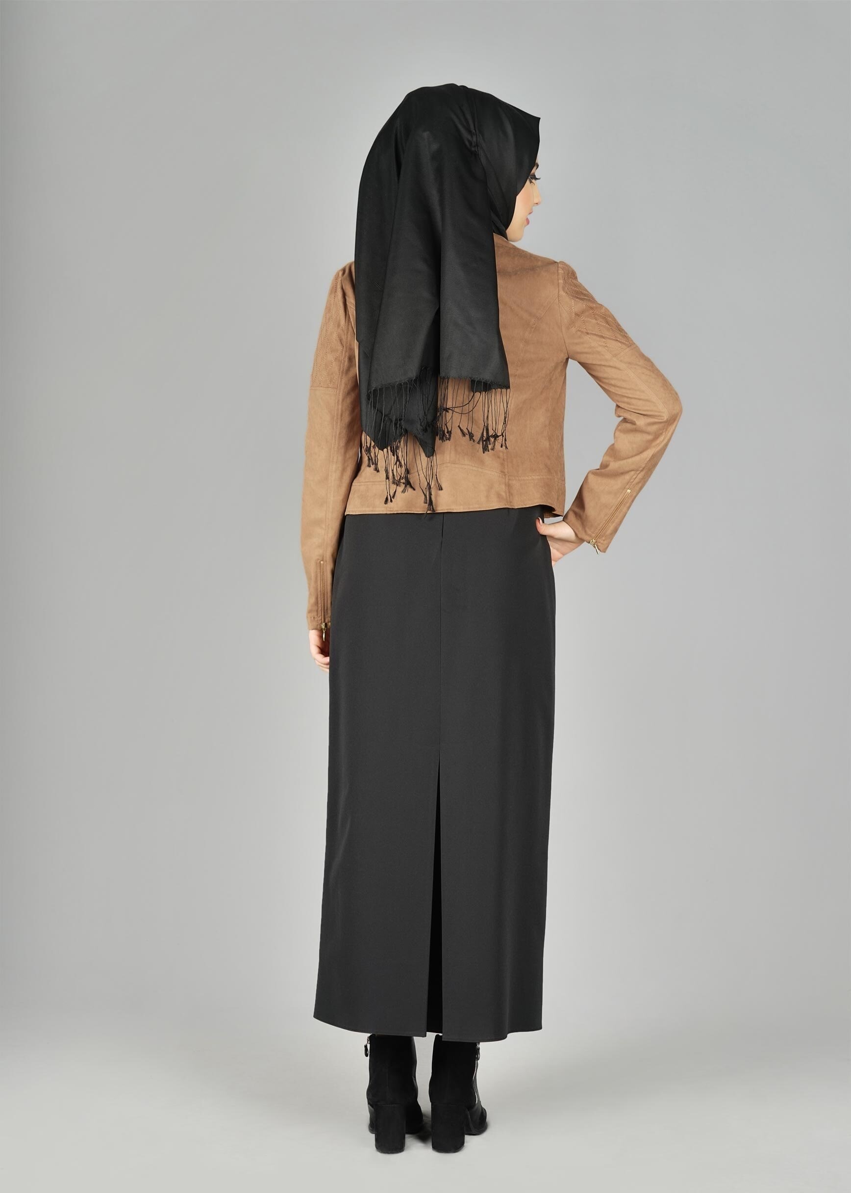 Tesettür giyim BEJ 4825 CEKET