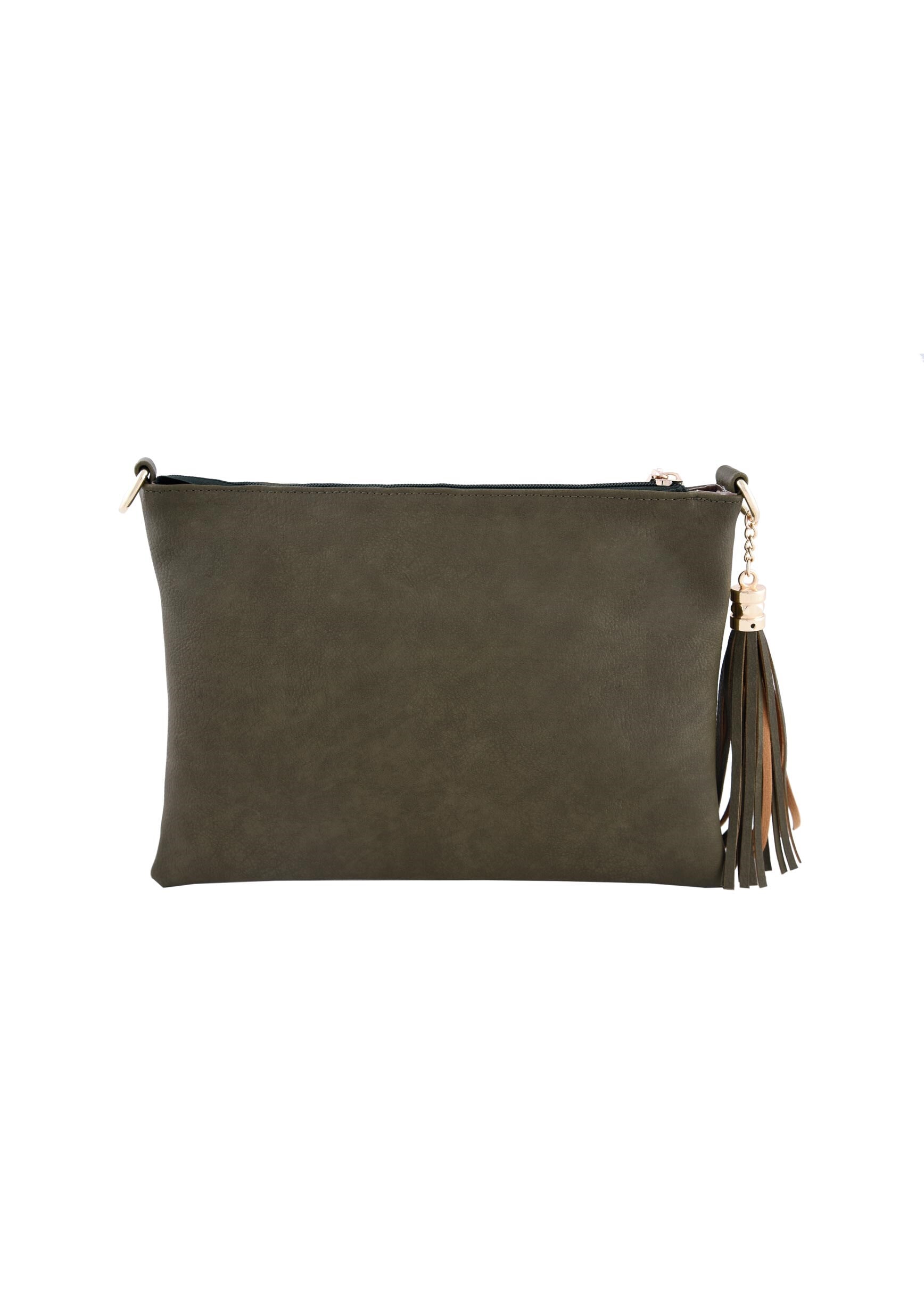 Tesettür giyim HAKİ 08 ALVİNA ÇANTA