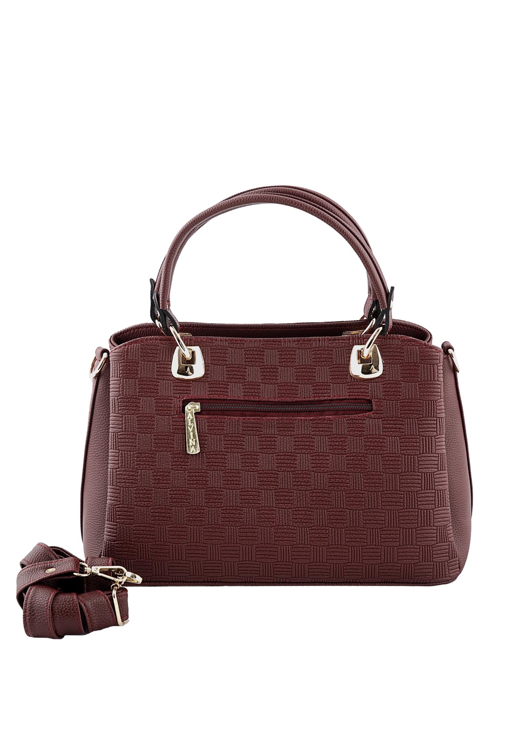 Tesettür giyim BORDO 1400 ALVİNA ÇANTA