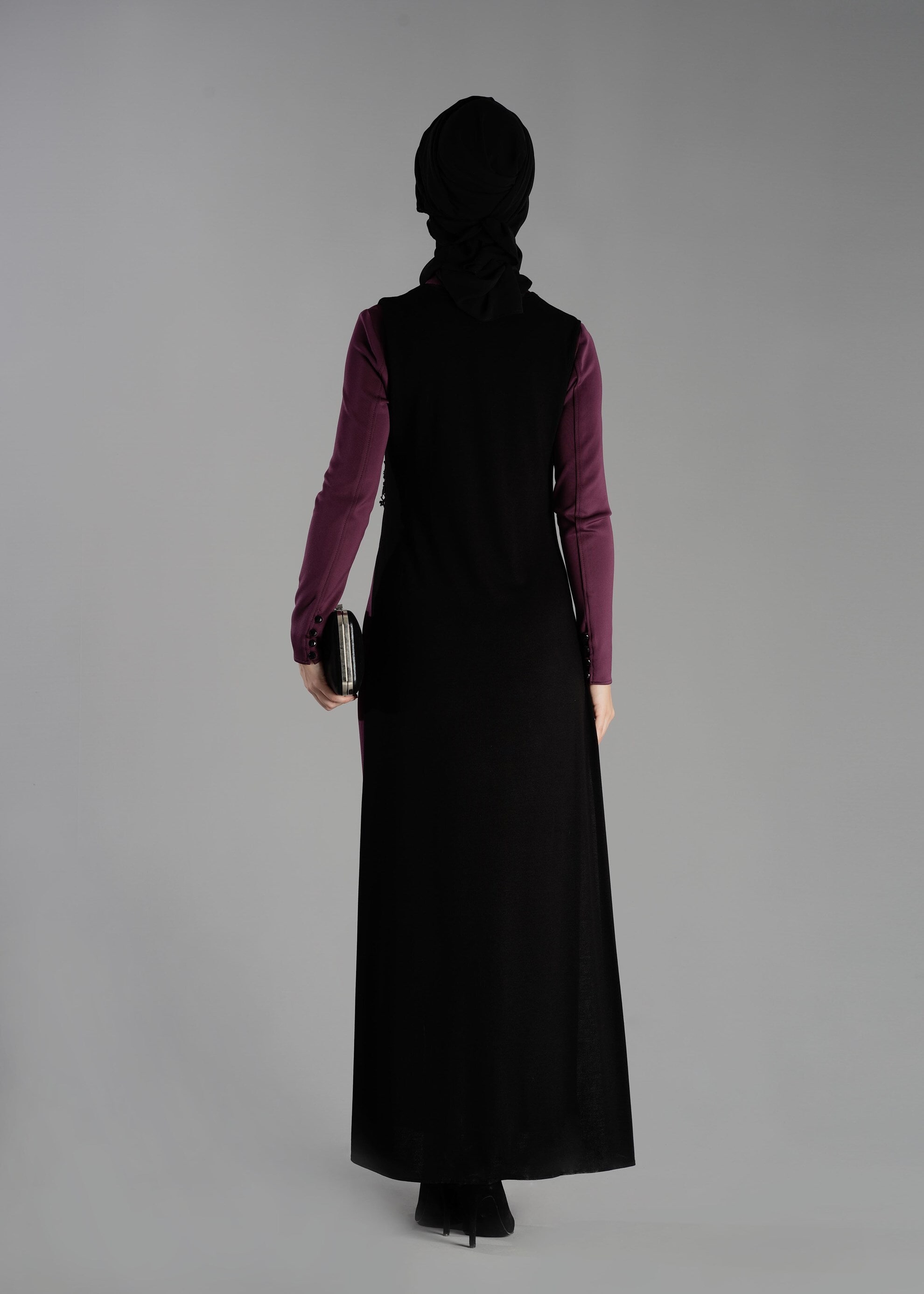 Tesettür giyim MÜRDÜM 4766 ELBİSE