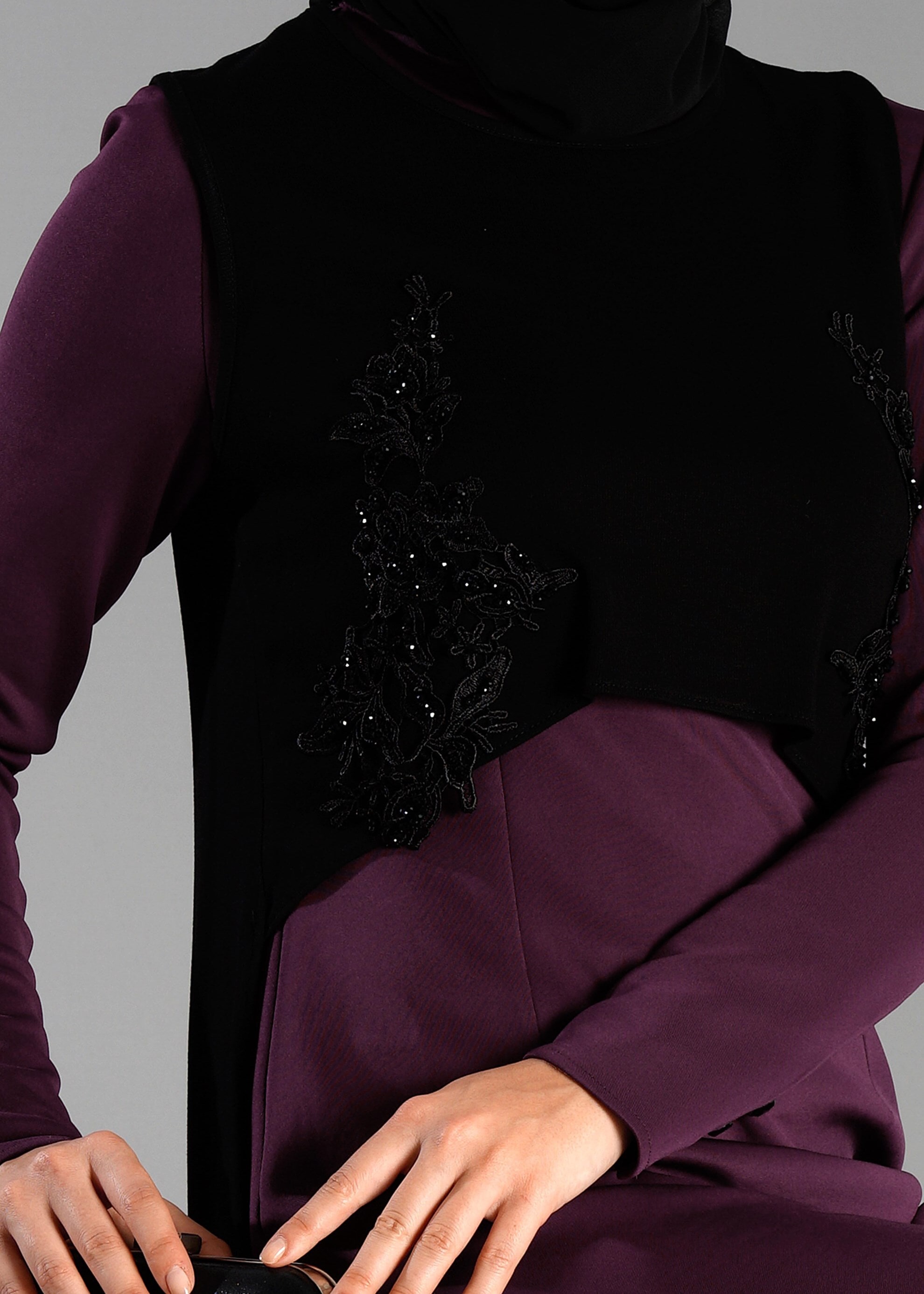 Tesettür giyim MÜRDÜM 4766 ELBİSE